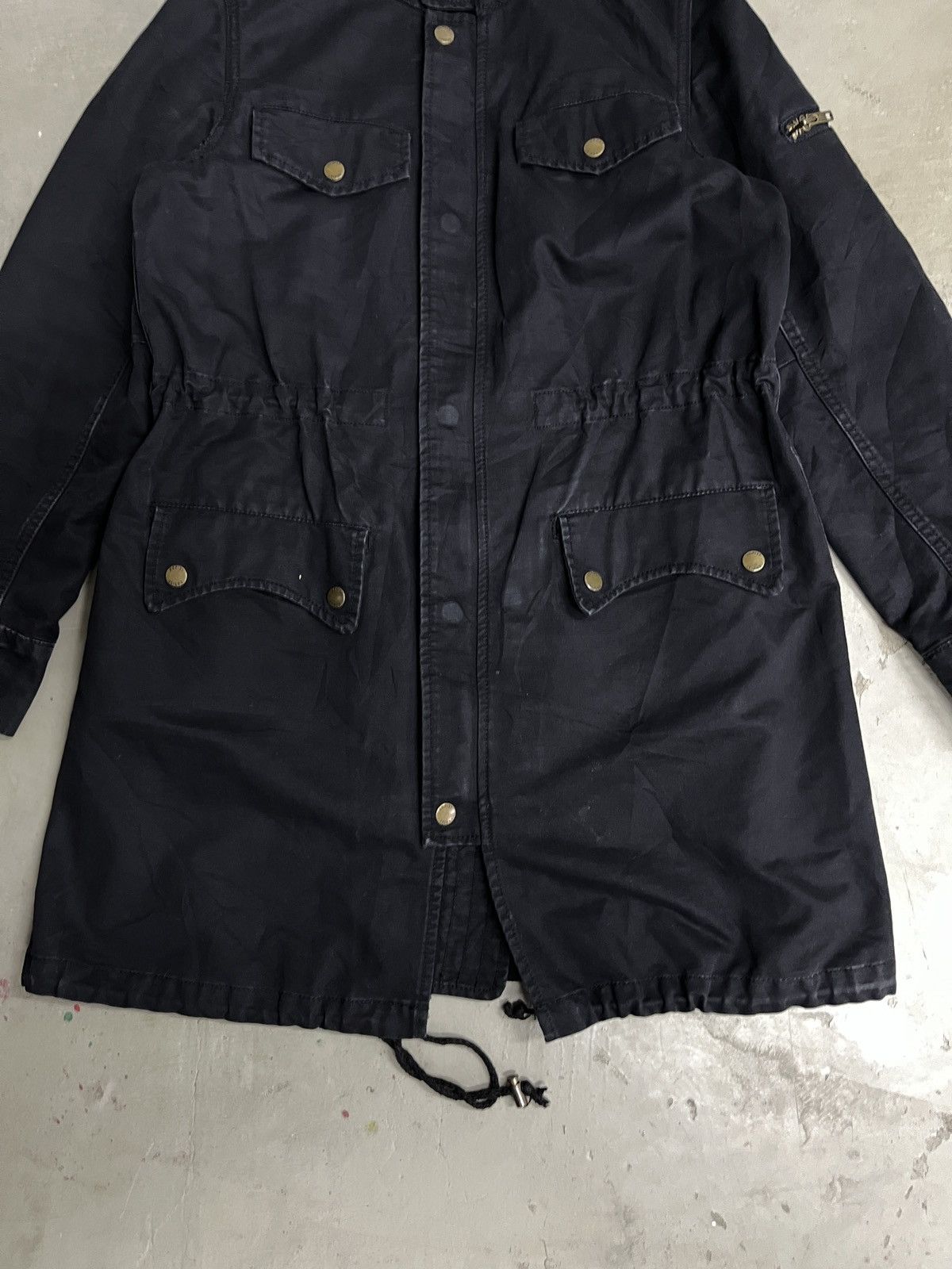 If Six Was Nine × Japanese Brand × Le Grande Bleu (L.G.B.) Egoist Punk Bondage Seditionaries Avant Garde Parka Jacket Size US S / EU 44-46 / 1 - 4 Thumbnail