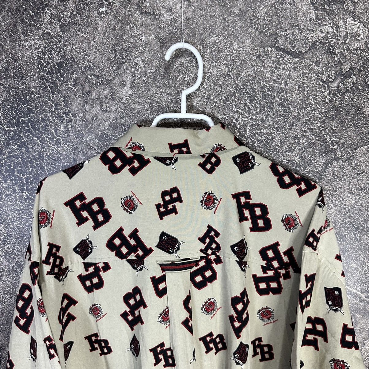 Fubu Vintage Rare Fubu Rap Monogram Shirt Size US XXL / EU 58 / 5 - 16 Thumbnail