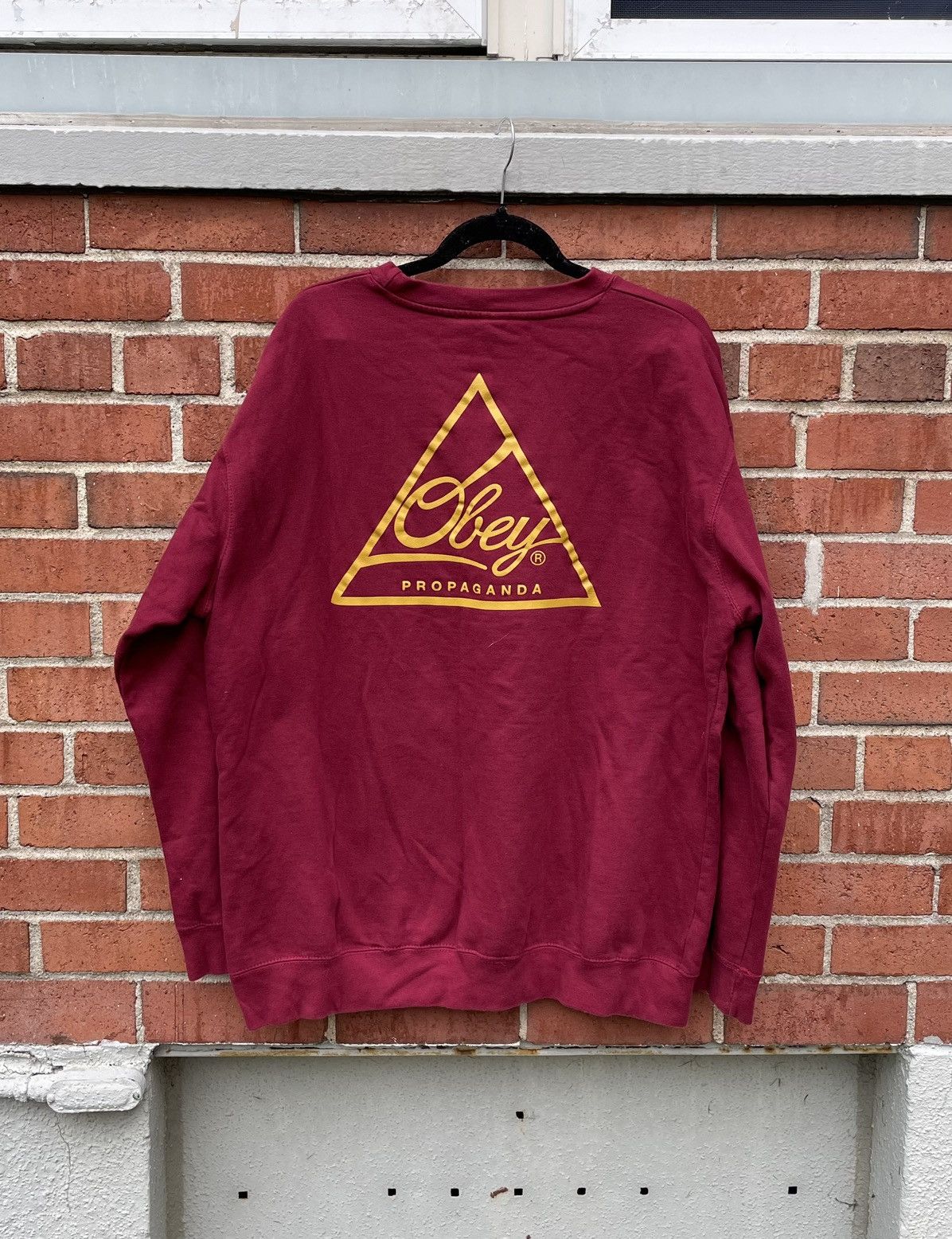 Obey Y2k Obey Clothing Propaganda Graphic Crewneck Sweatshirt Size US XXL / EU 58 / 5 - 5 Thumbnail