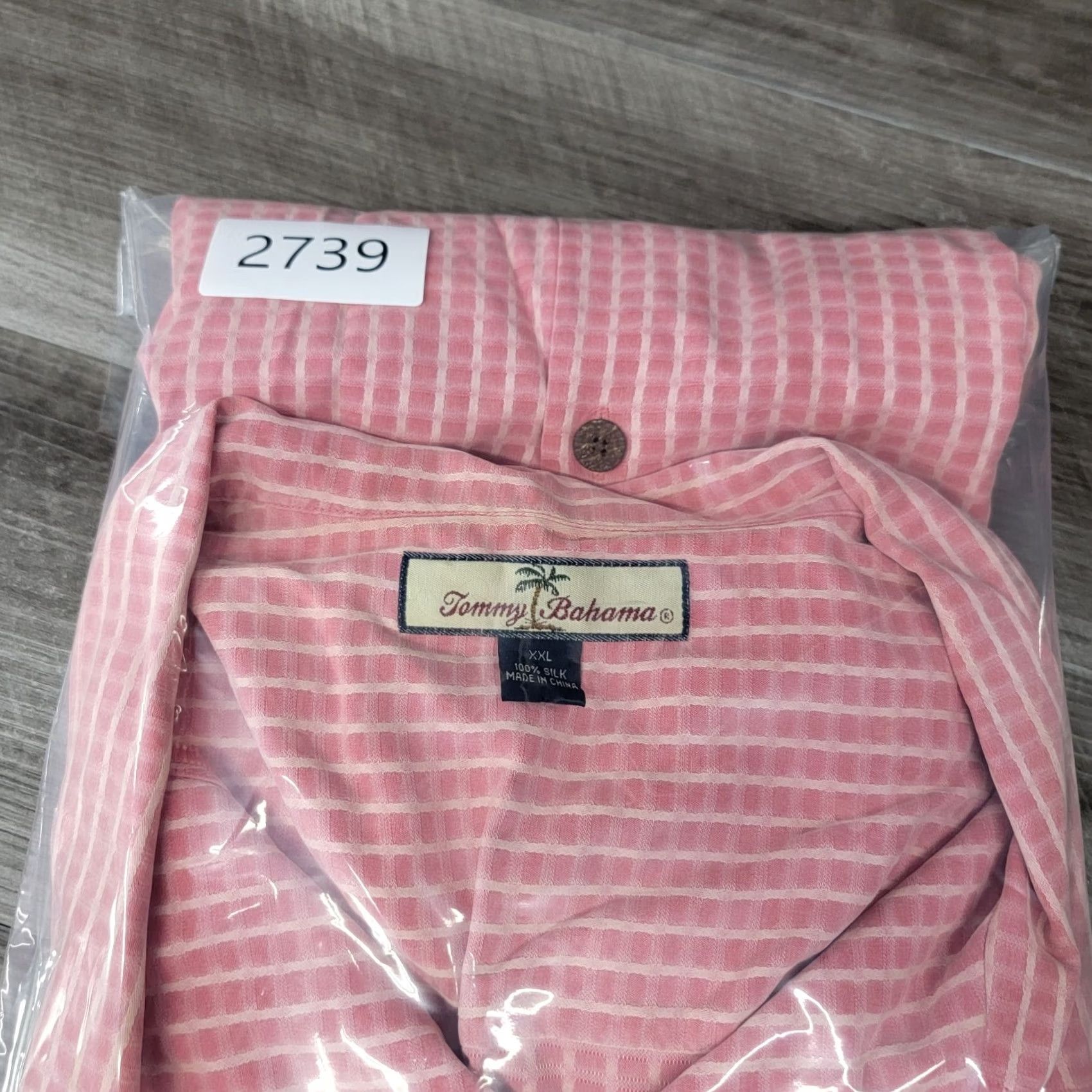 Tommy Bahama Tommy Bahama Mens Button Short Sleeve Shirt Blend Size XXL Checkers Shirt Size US XXL / EU 58 / 5 - 8 Thumbnail