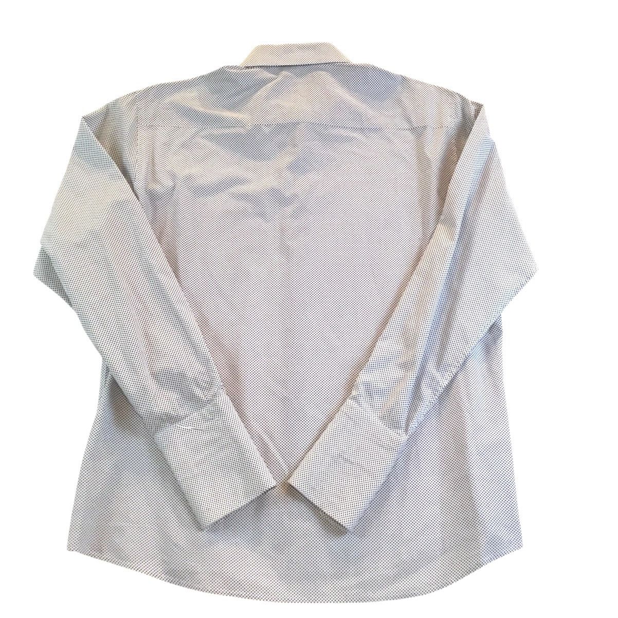 Stacy Adams Stacy Adams Dress Shirt Reg Fit 16 34/35 White Gray Mini-Dot Size US M / EU 48-50 / 2 - 3 Thumbnail