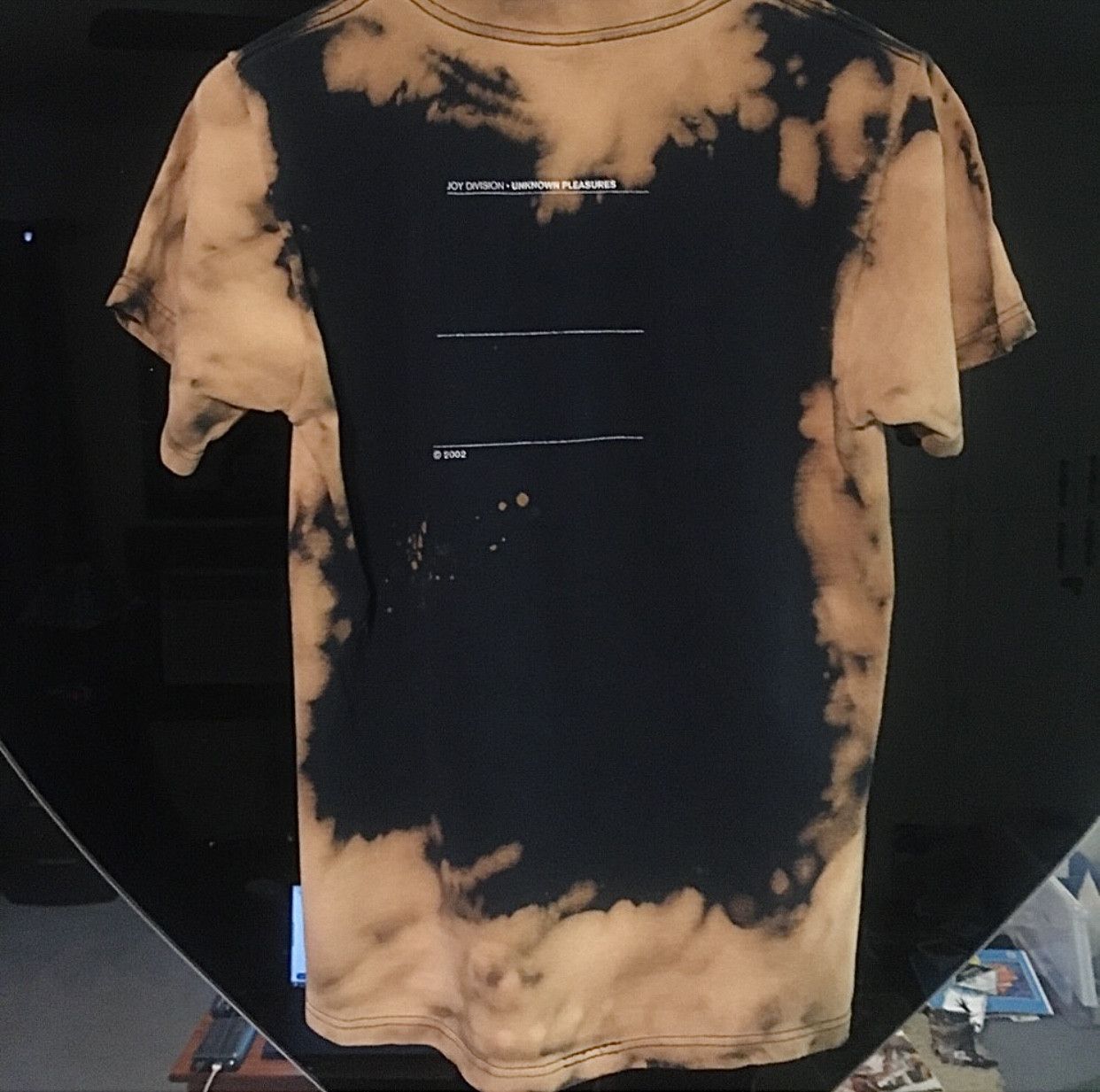 Vintage Vintage Bleach Tie Dye Joy Division T Shirt 2002 Size US XS / EU 42 / 0 - 2 Thumbnail