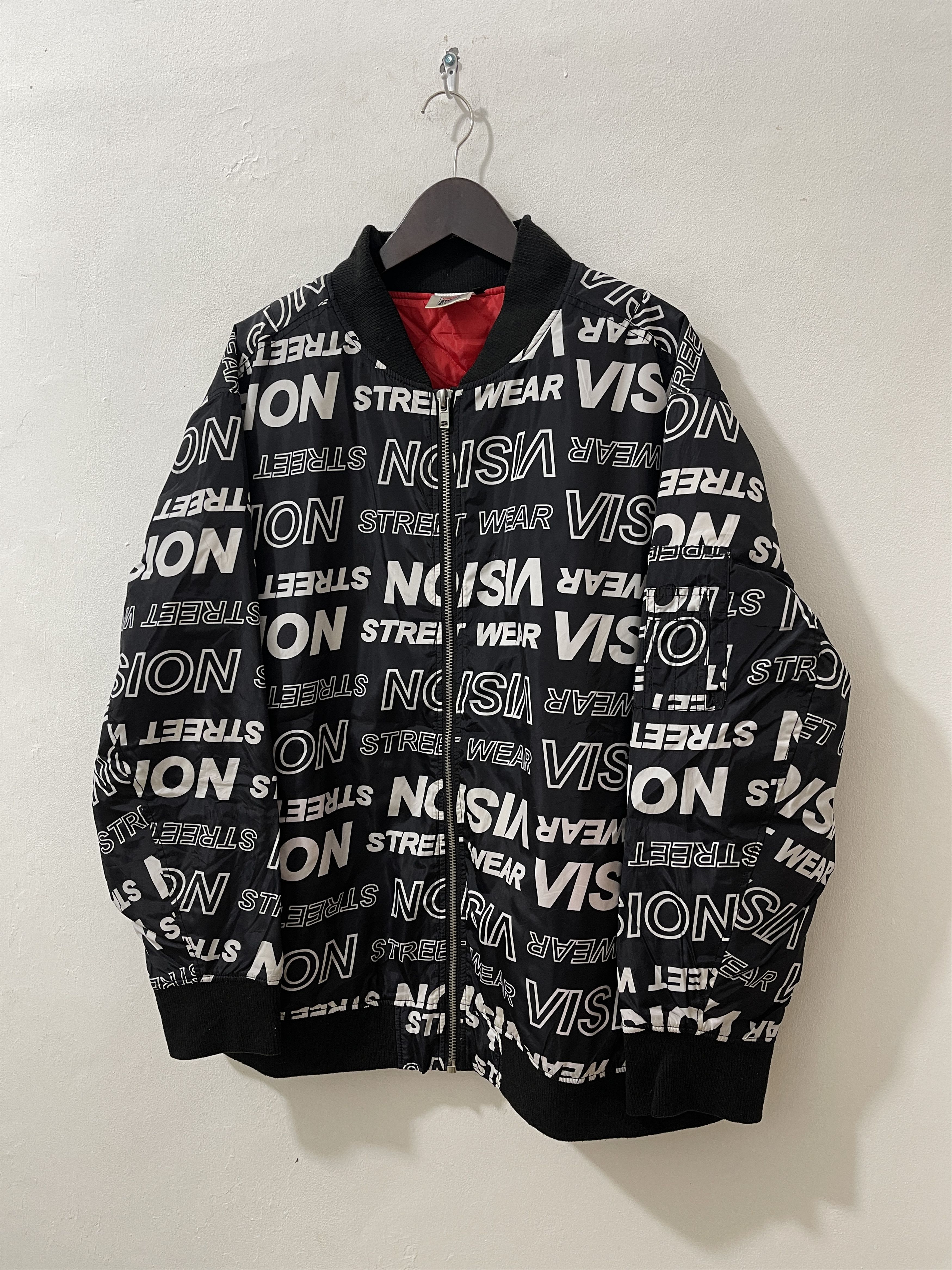 Vision Streetwear Vision Streetwear Japan Archive Hiphop Y2k Monogram Jacket Size US XXL / EU 58 / 5 - 2 Thumbnail