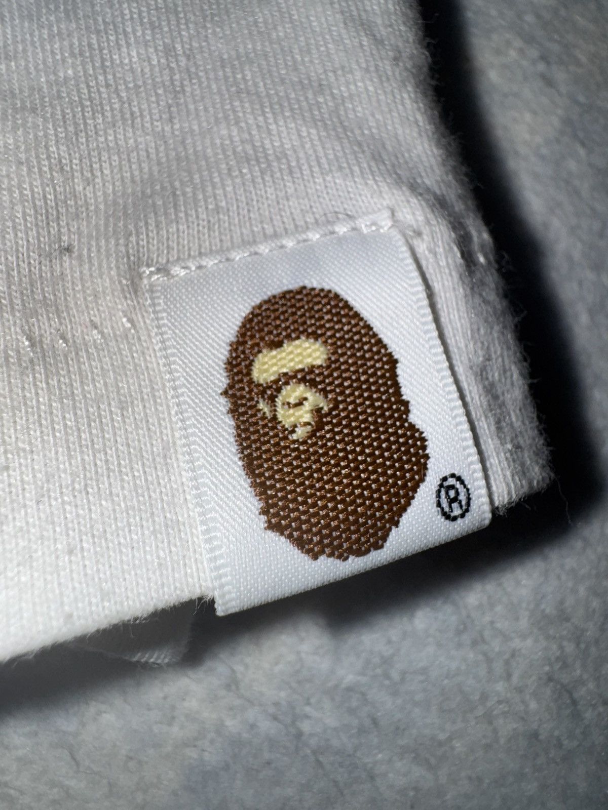 Bape Bape Sta Tee “White” Size US L / EU 52-54 / 3 - 4 Thumbnail