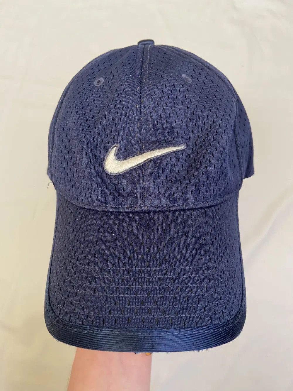 Nike VINTAGE 90S Y2K NIKE NYLON DRILL CAP HAT CENTER SWOOSH SKATE Size ONE SIZE - 10 Thumbnail