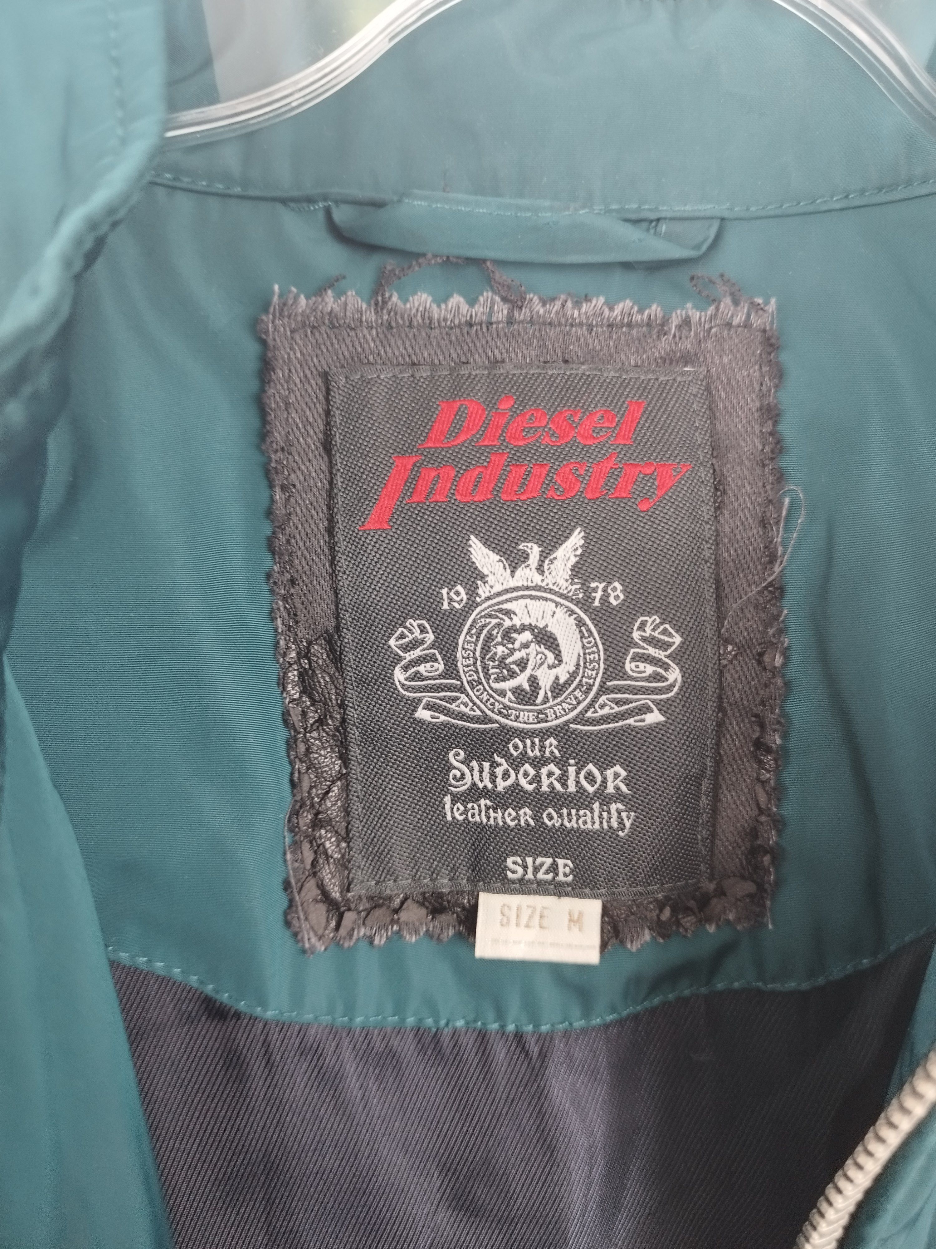 Diesel Diesel Cropped Zip - Up Rider Bomber Jacket Size US M / EU 48-50 / 2 - 10 Thumbnail