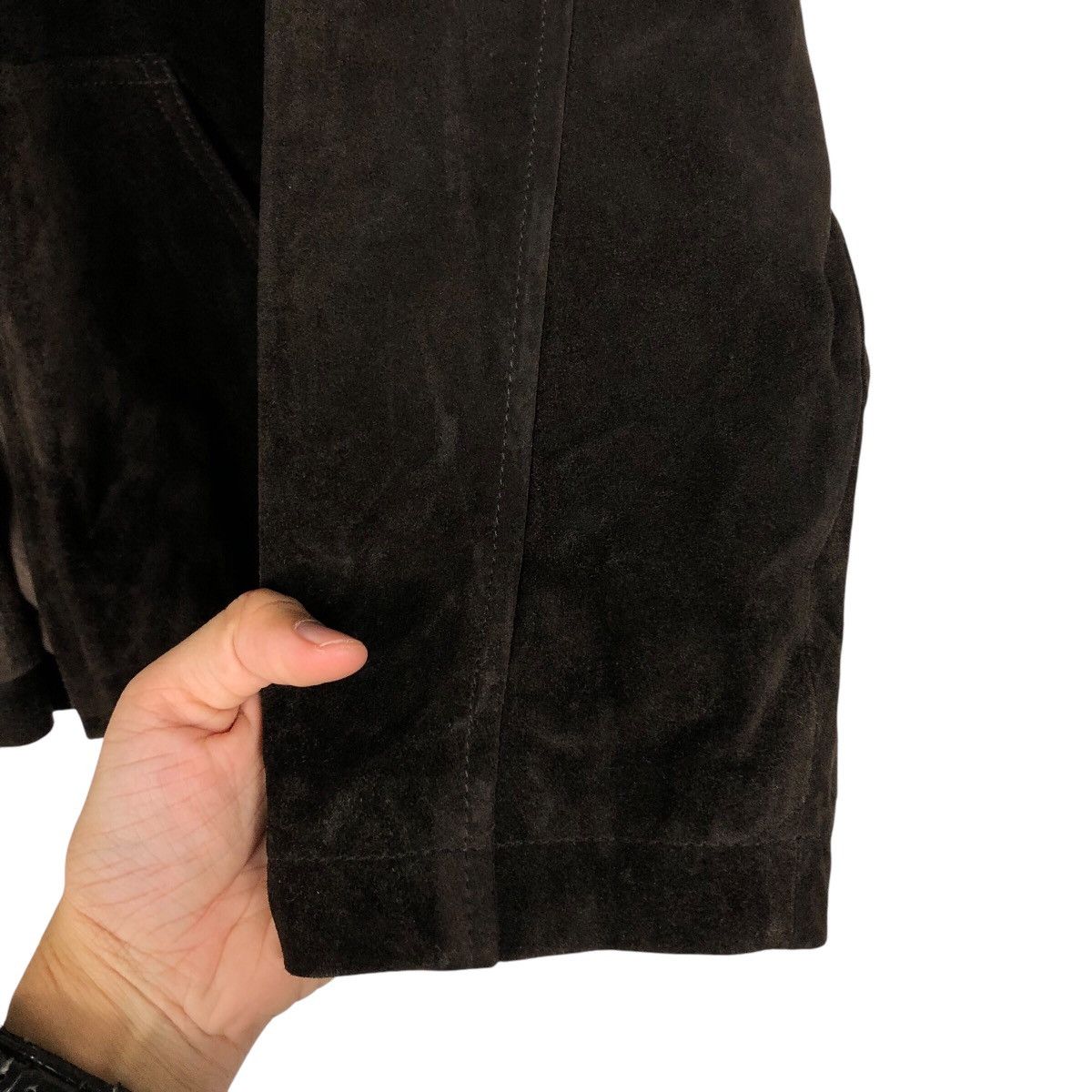 Japanese Brand 📌Vintage Genuine Leather Bomber Jacket Gap Size US M / EU 48-50 / 2 - 17 Thumbnail