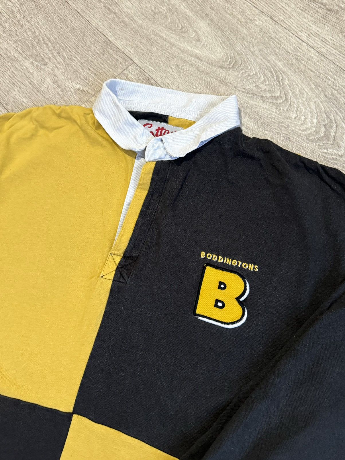 Canterbury of New Zealand × Vintage 🔷Vintage Rugby Cotton Traders Boddingtons Long sleeve Shirt🔷 Size US XL / EU 56 / 4 - 2 Thumbnail