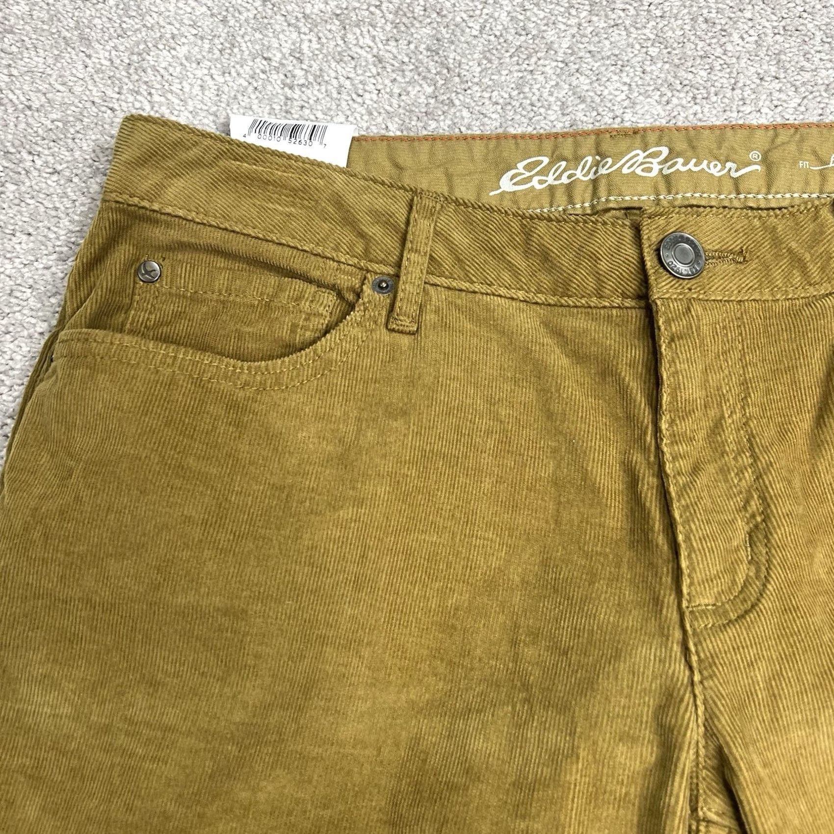 Eddie Bauer Eddie Bauer Chino Pants Women 8 32x30 Brown Stretch Boyfriend Relaxed Corduroy NWT Size 30" / US 8 / IT 44 - 3 Thumbnail
