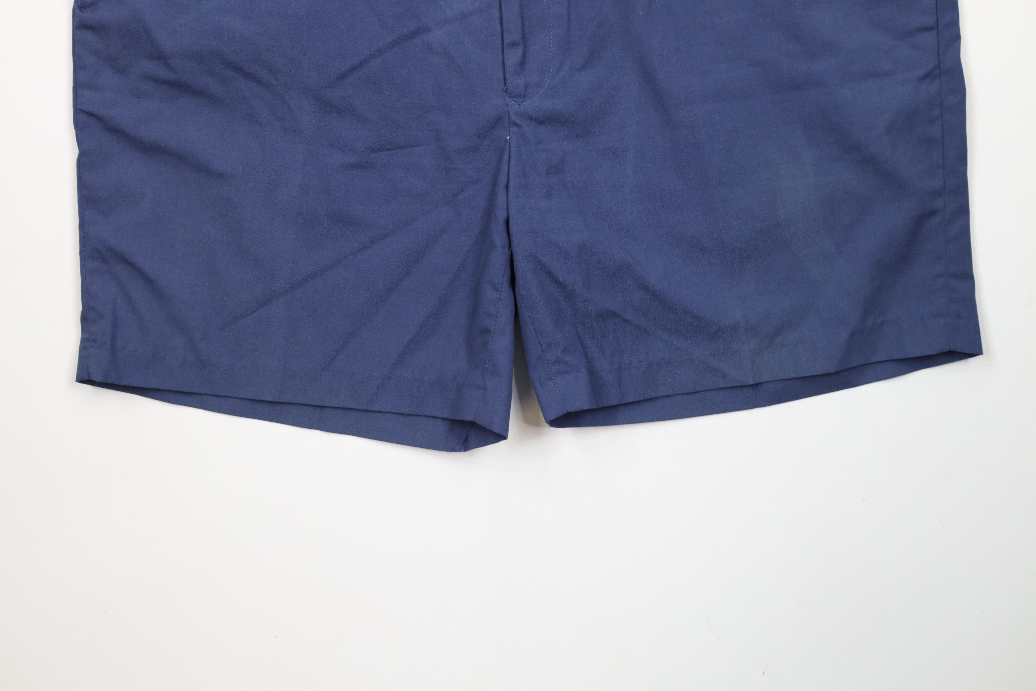 Vintage Vintage 80s 90s Streetwear Above Knee Golf Chino Shorts Blue Size US 43 - 4 Thumbnail