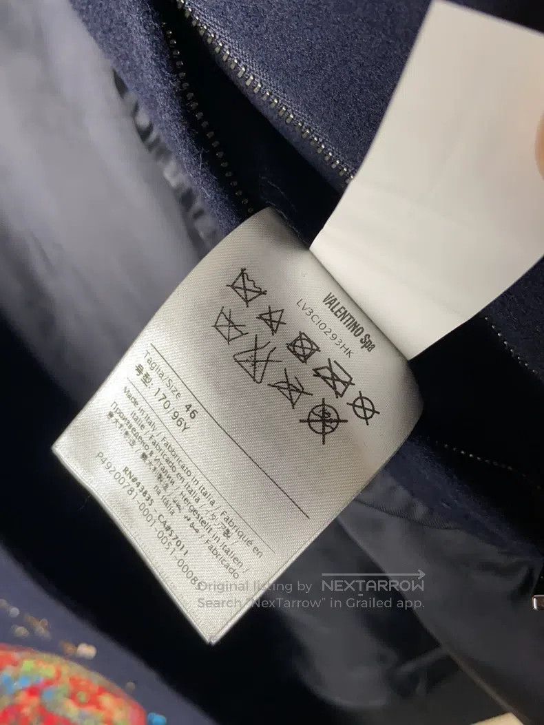 Valentino Valentino Embroidered starry sky universe leather sleeve b Size US XS / EU 42 / 0 - 6 Thumbnail