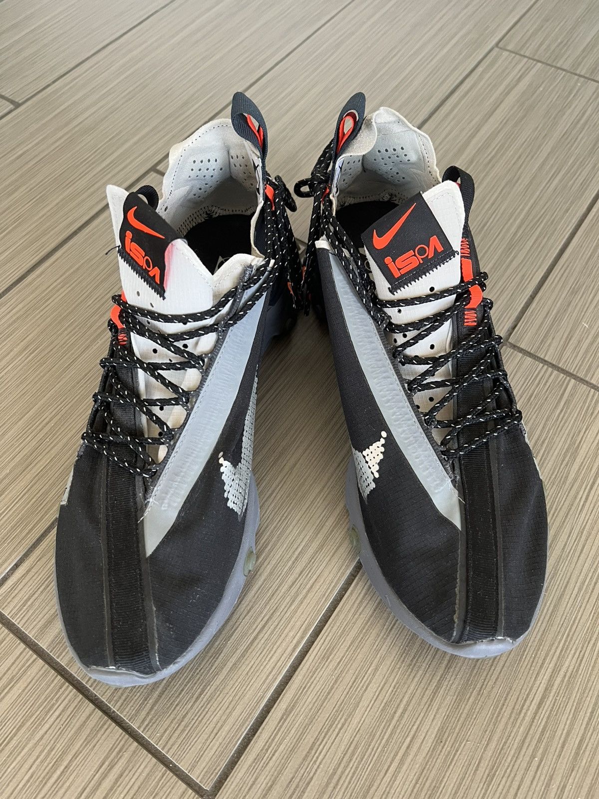 Nike Nike React Runner WR ISPA Black Size US 9.5 / EU 42-43 - 4 Thumbnail