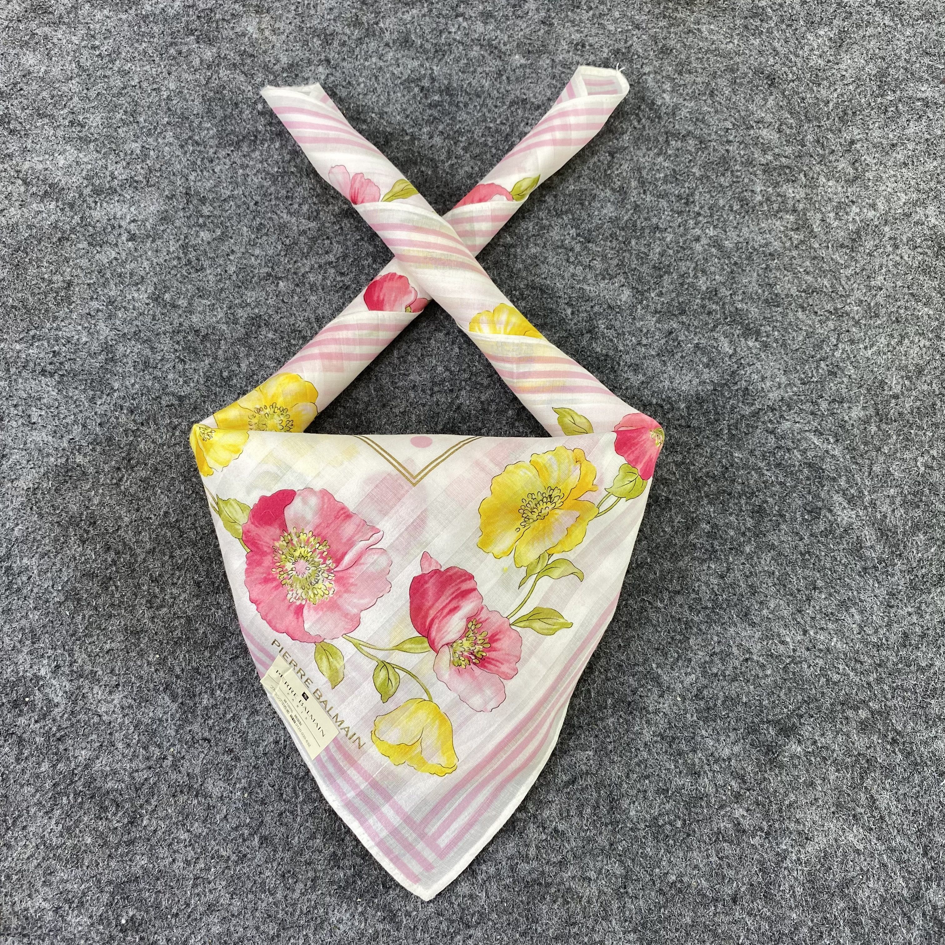 Pierre Balmain Pierre Balmain Handkerchief / Bandana / Neckerchief-B480 Size ONE SIZE - 2 Thumbnail