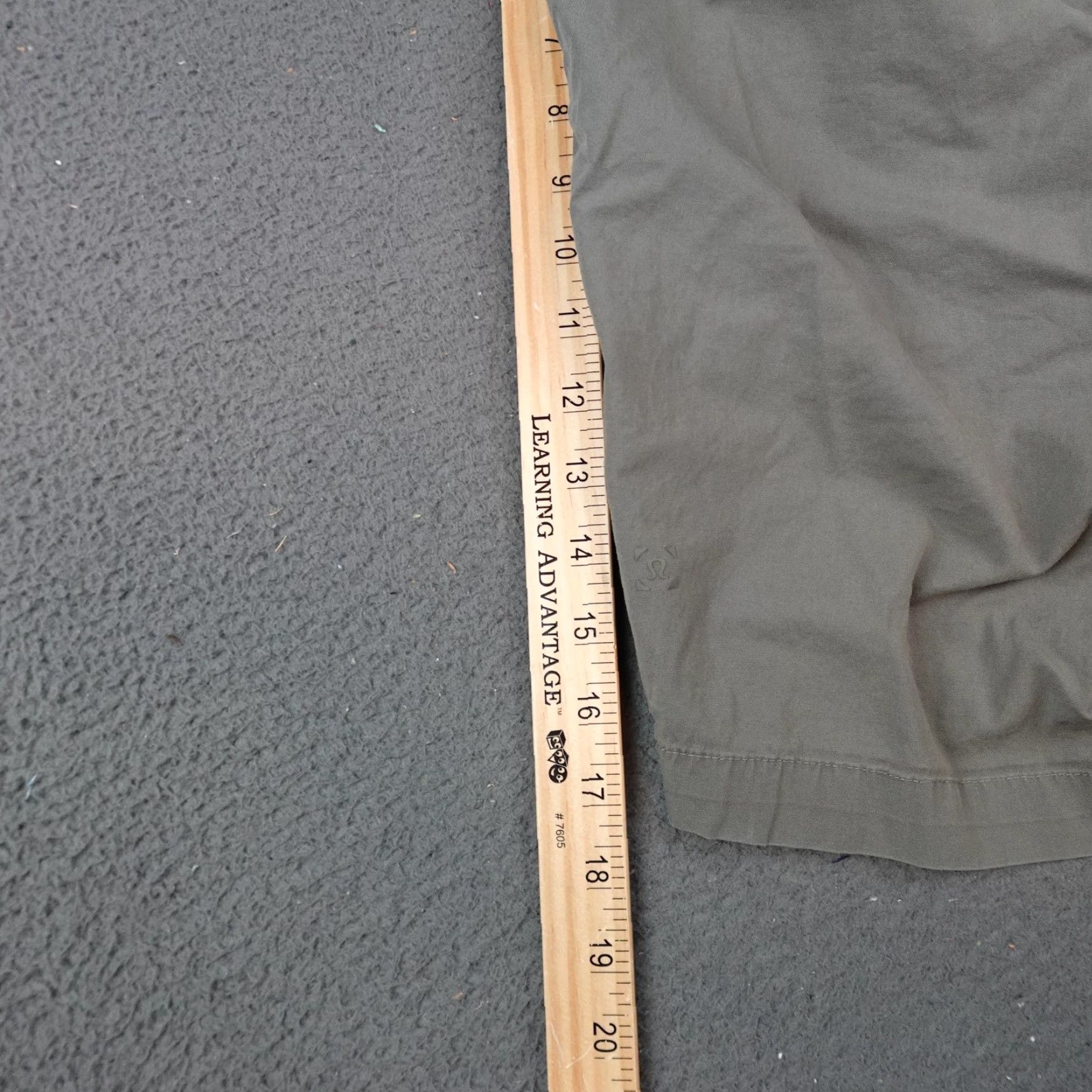 Lululemon Lululemon Bowline Shorts Mens Small Green Athletic Training Zip Shirt? Size US 29 - 7 Thumbnail