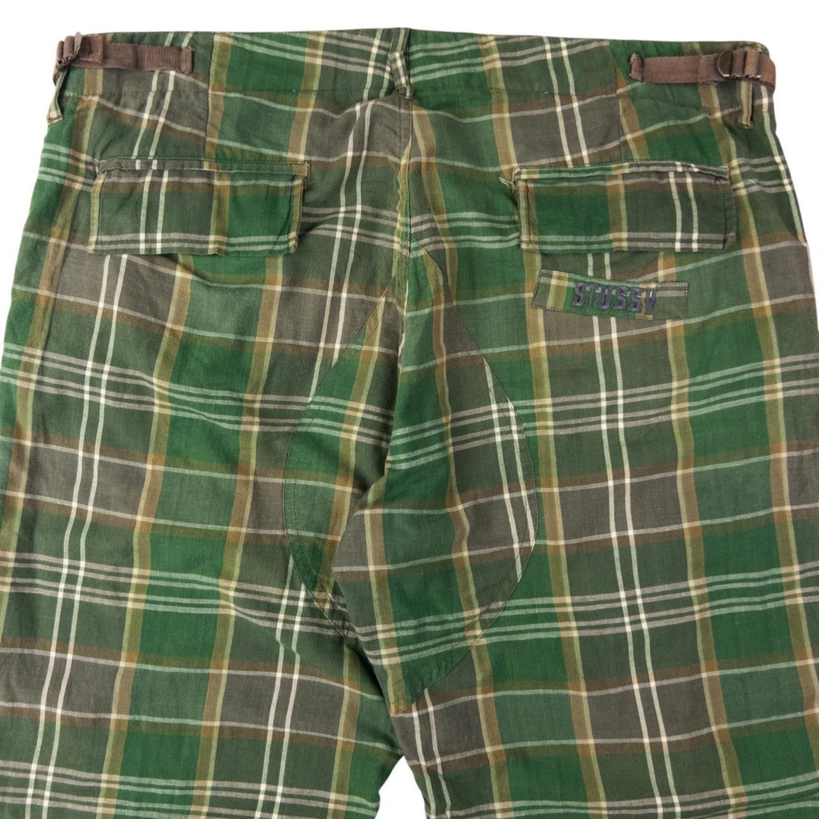 Stussy Vintage Stussy Checked Lightweight Trousers Size 34 Size US 34 / EU 50 - 3 Thumbnail
