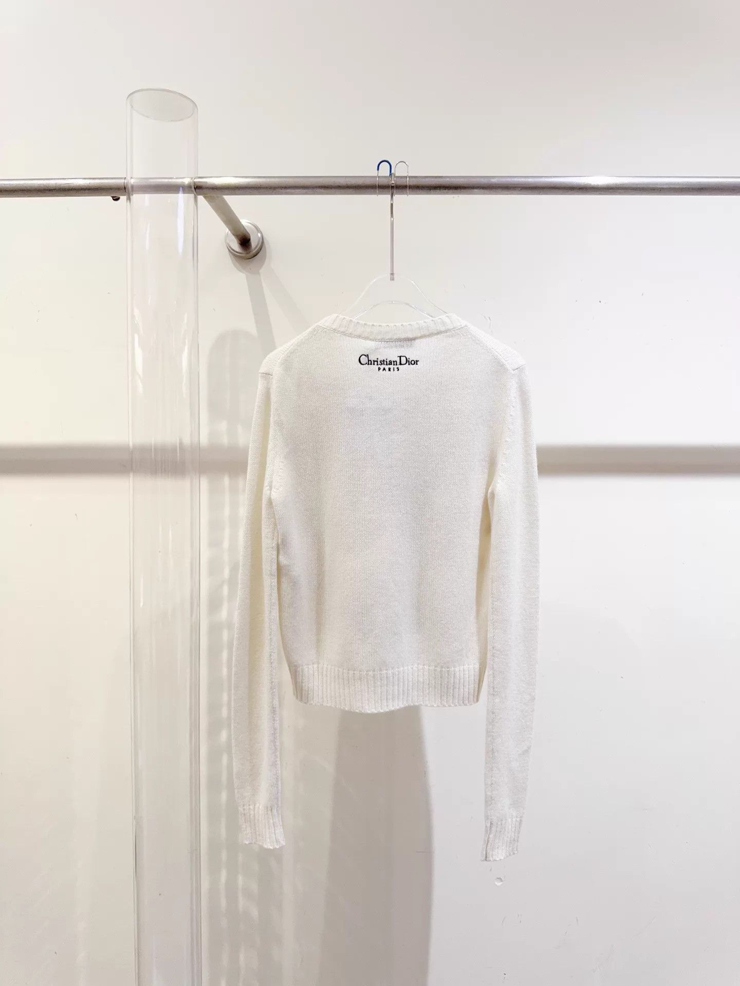 Dior Dior Gold Thread Butterfly Cashmere Sweater F36 Size XS / US 0-2 / IT 36-38 - 5 Thumbnail