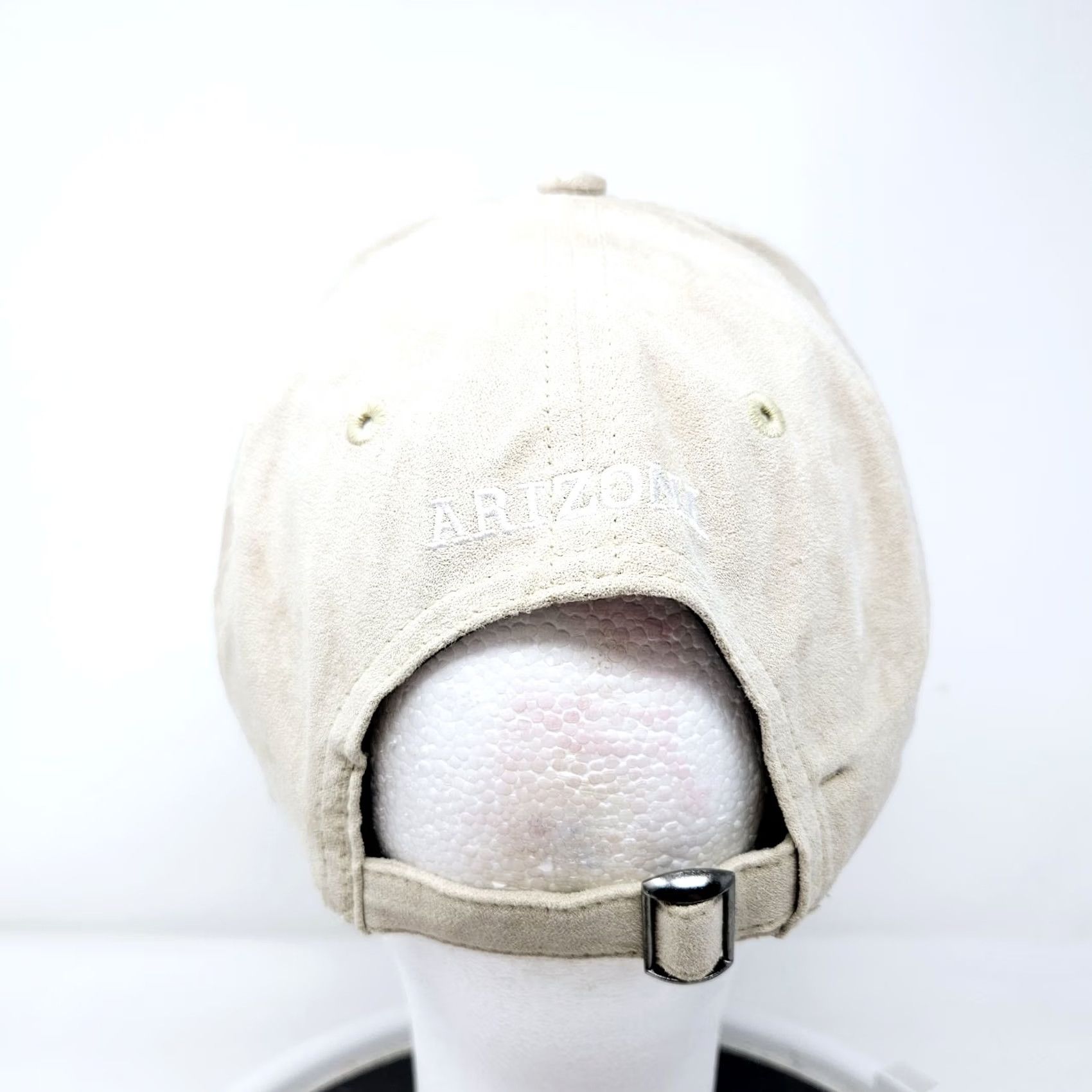 Triangl VINTAGE Triangle Baseball Cap Hat 90s Adjustable Beige One Size Men USA Outdoor 90s FAST SHIPPING Size ONE SIZE - 4 Thumbnail