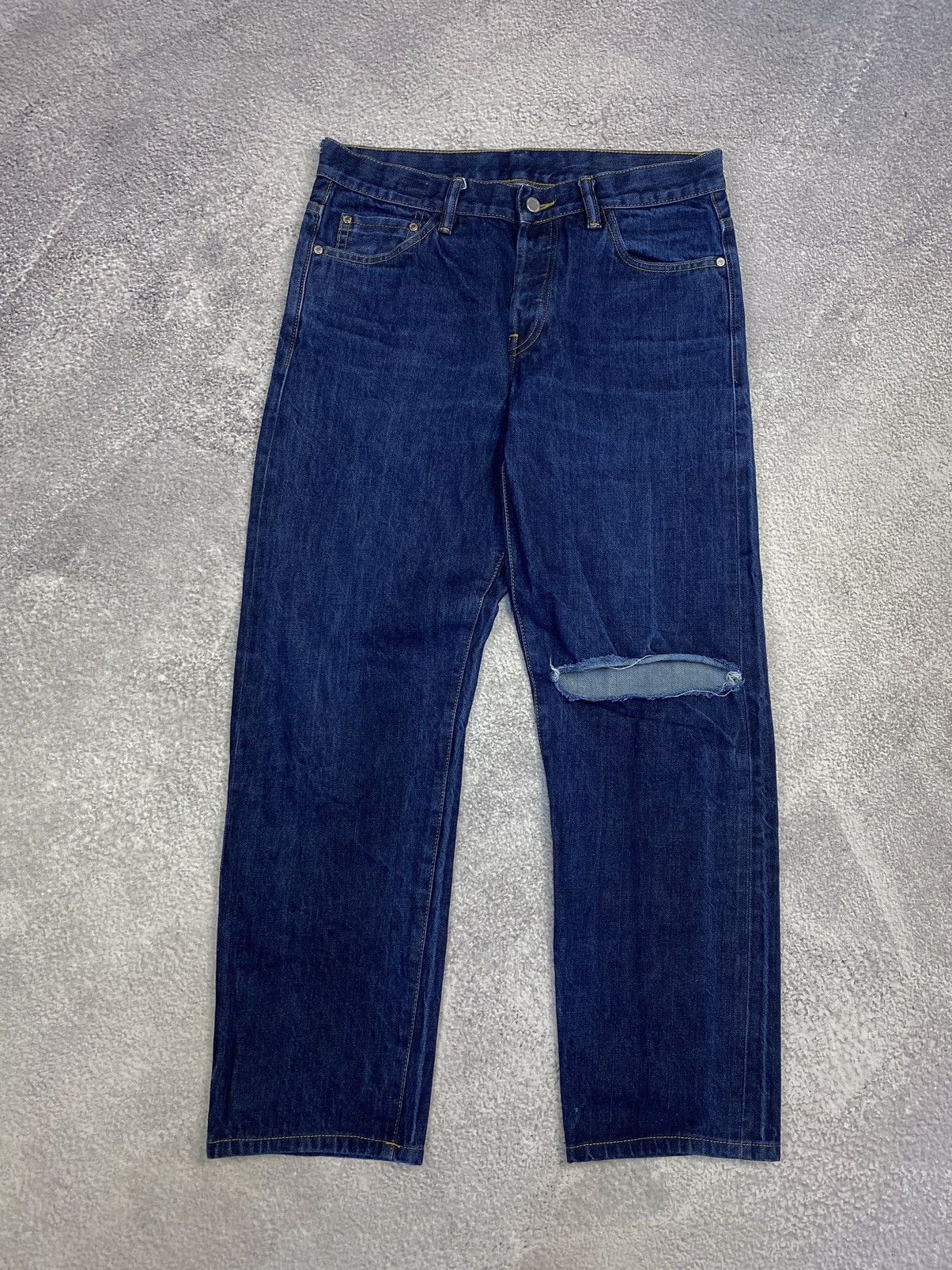 Norse Projects Norse Projects White Oak Cone Denim 3 Selvedge Blue Jeans Size US 31 - 2 Thumbnail