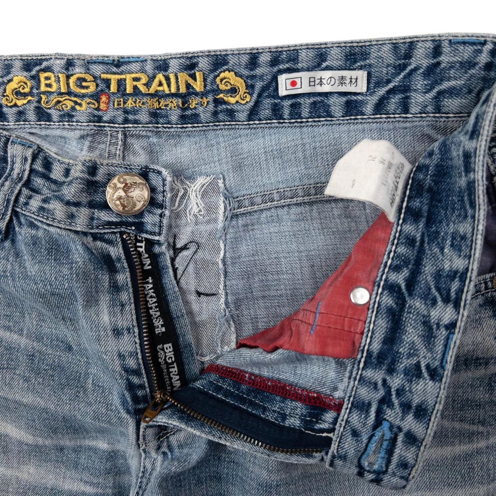 Other Vintage Big Train Patchwork Japanese Denim Jeans Size W34 Size US 34 / EU 50 - 5 Thumbnail