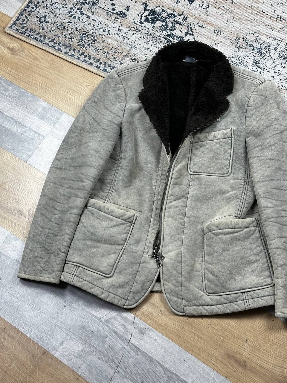 Armani Armani Jacket Biker Racing Moto Y2K Style Vintage Size US M / EU 48-50 / 2 - 3 Thumbnail