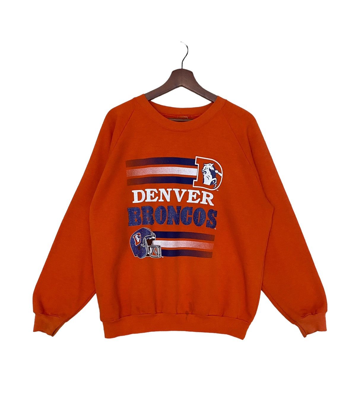 Vintage NFL American Football Denver Broncos Sweatshirt 1998