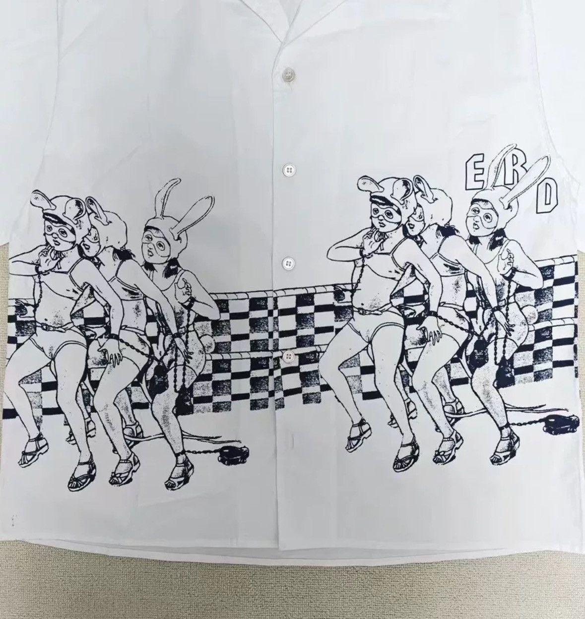 Enfants Riches Deprimes Enfants Riches Deporimes bunny girl shirt short sleeves Size US M / EU 48-50 / 2 - 4 Thumbnail