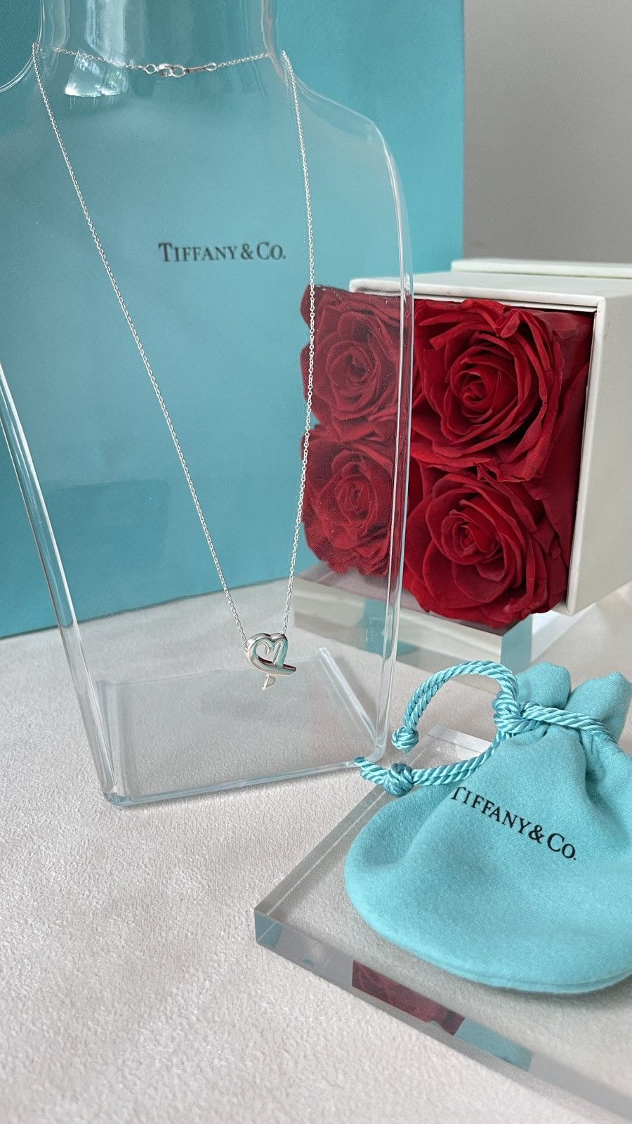 Tiffany & Co. Tiffany & Co. Loving Heart Silver Necklace 17” NEW $390 Size ONE SIZE - 14 Thumbnail