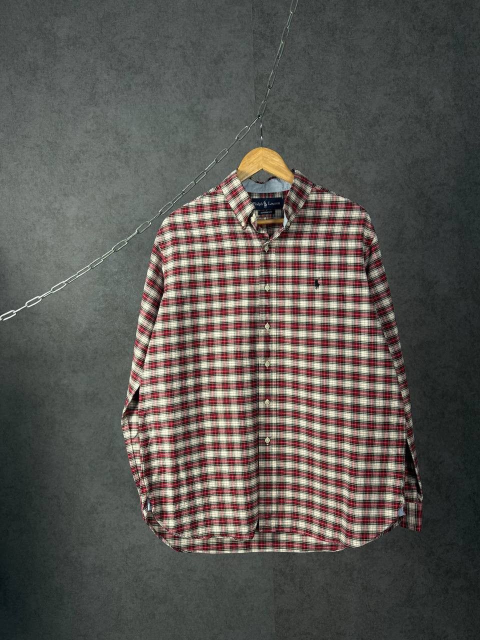 Polo Ralph Lauren Polo Ralph Lauren designer vintage logo checkered shirt Size US XL / EU 56 / 4 - 1 Thumbnail