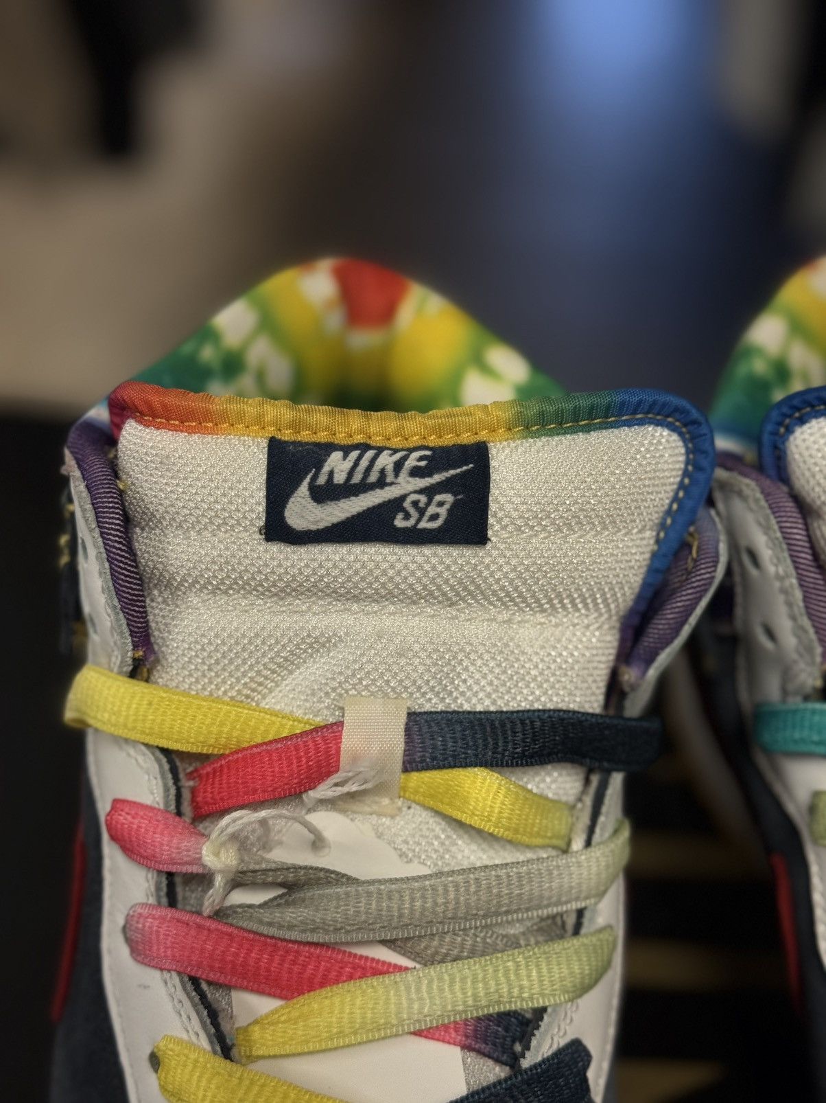 Nike Nike Mid SB Tye Die 2008 (314383-461) Size 11 🧼 Size US 11 / EU 44 - 7 Thumbnail