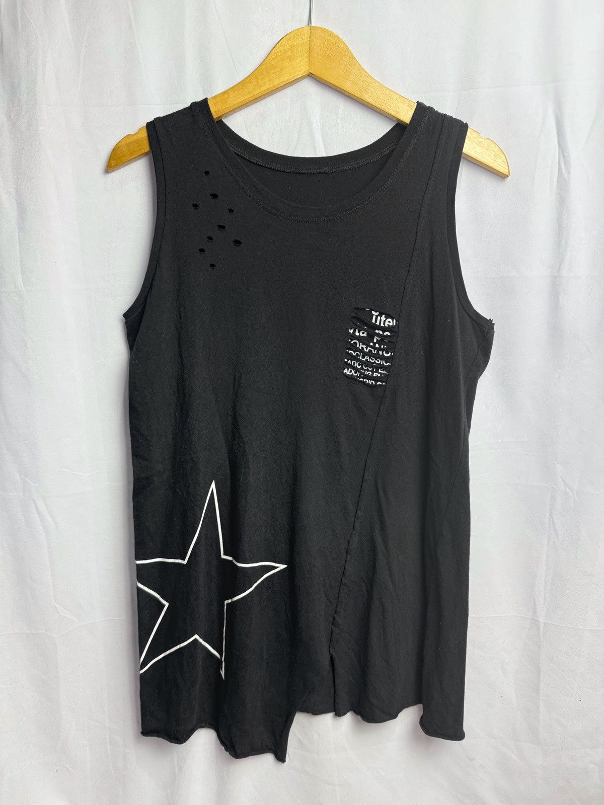 If Six Was Nine × Le Grande Bleu (L.G.B.) lgb bat tank top | Grailed