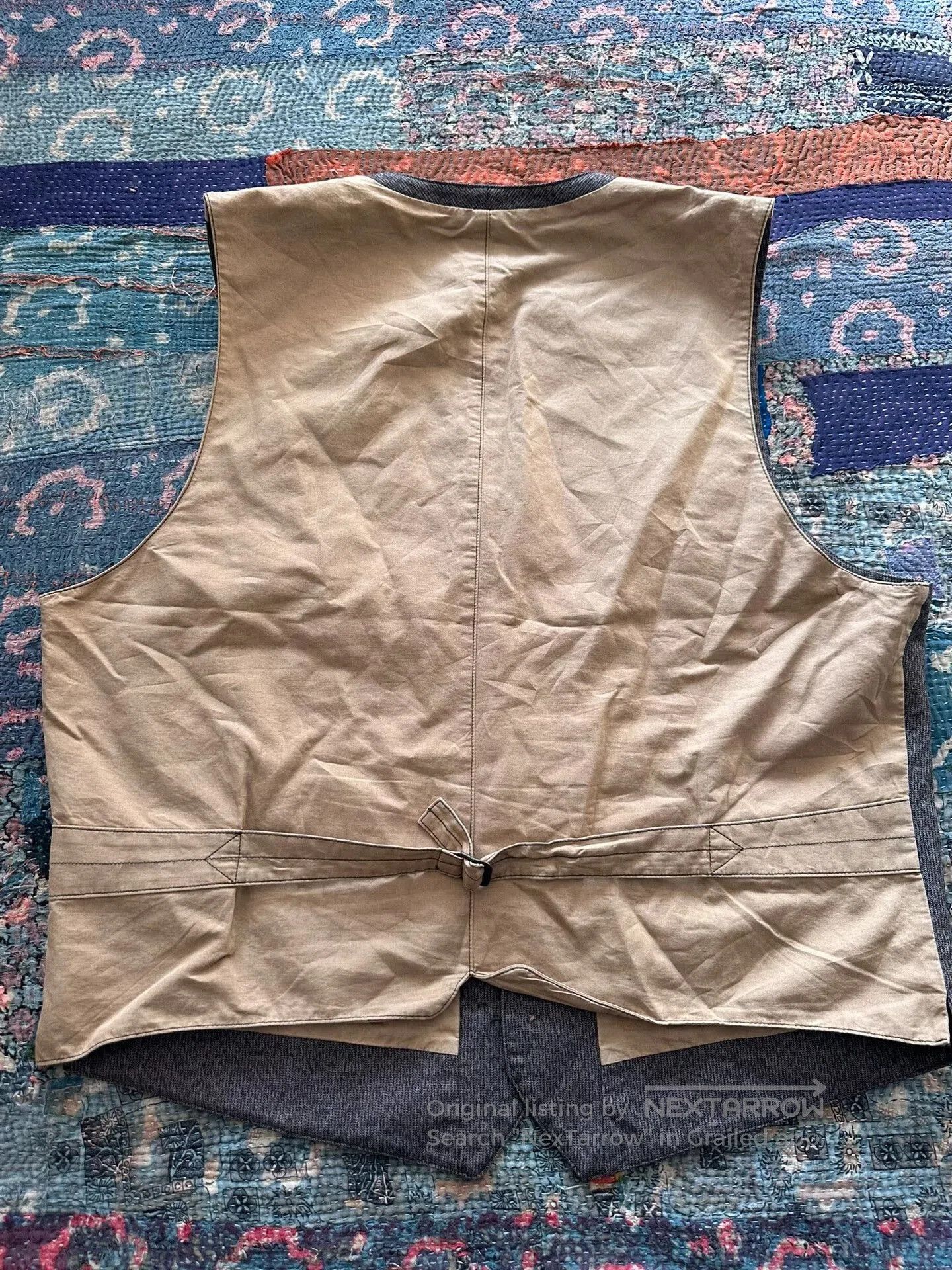 RRL Ralph Lauren rrl salt and pepper vest in xl. Size US XL / EU 56 / 4 - 4 Thumbnail