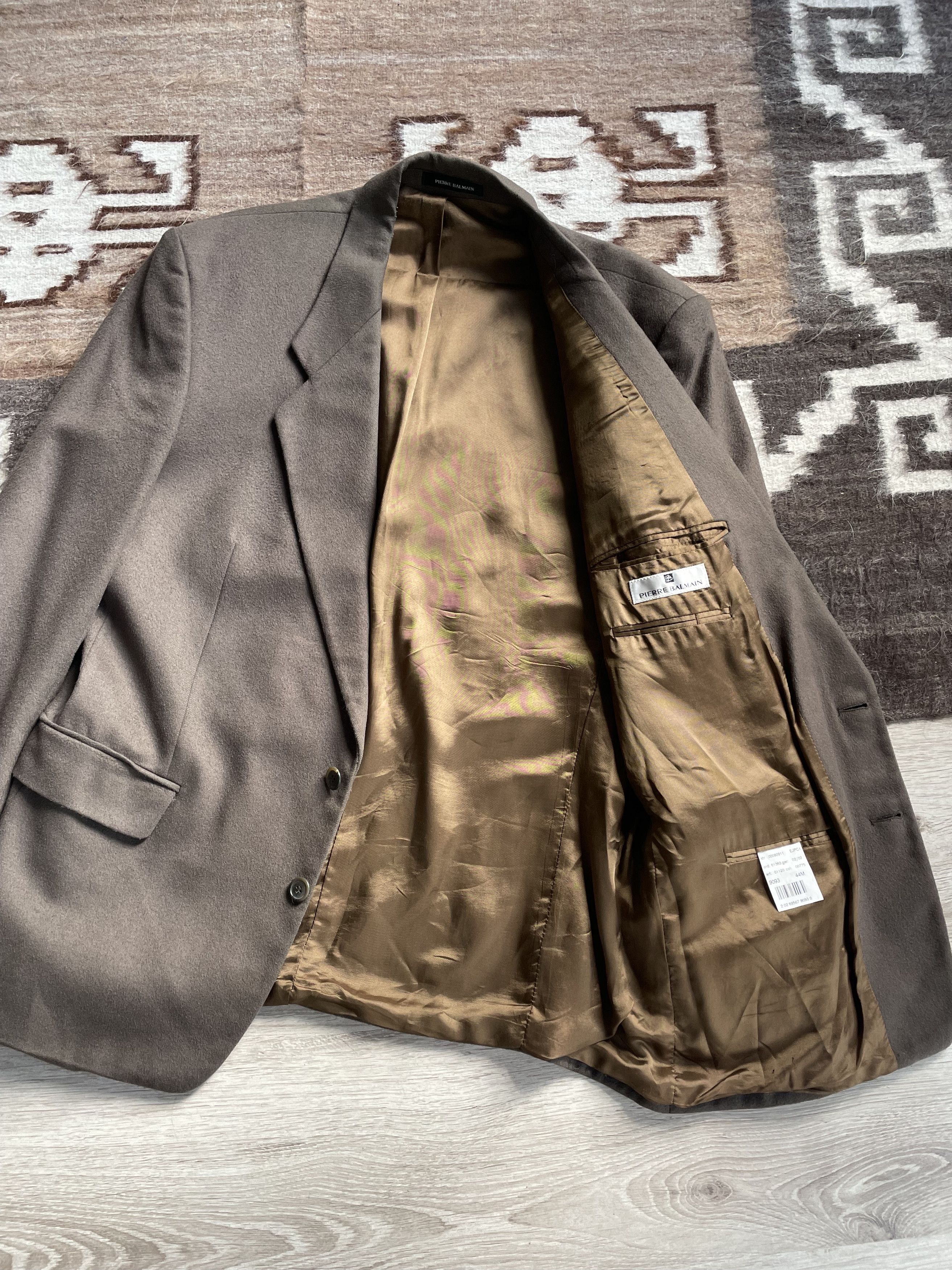 Pierre Balmain Pierre Balmain Vintage Wool Blazer Jacket 7381AC Size US XL / EU 56 / 4 - 4 Thumbnail
