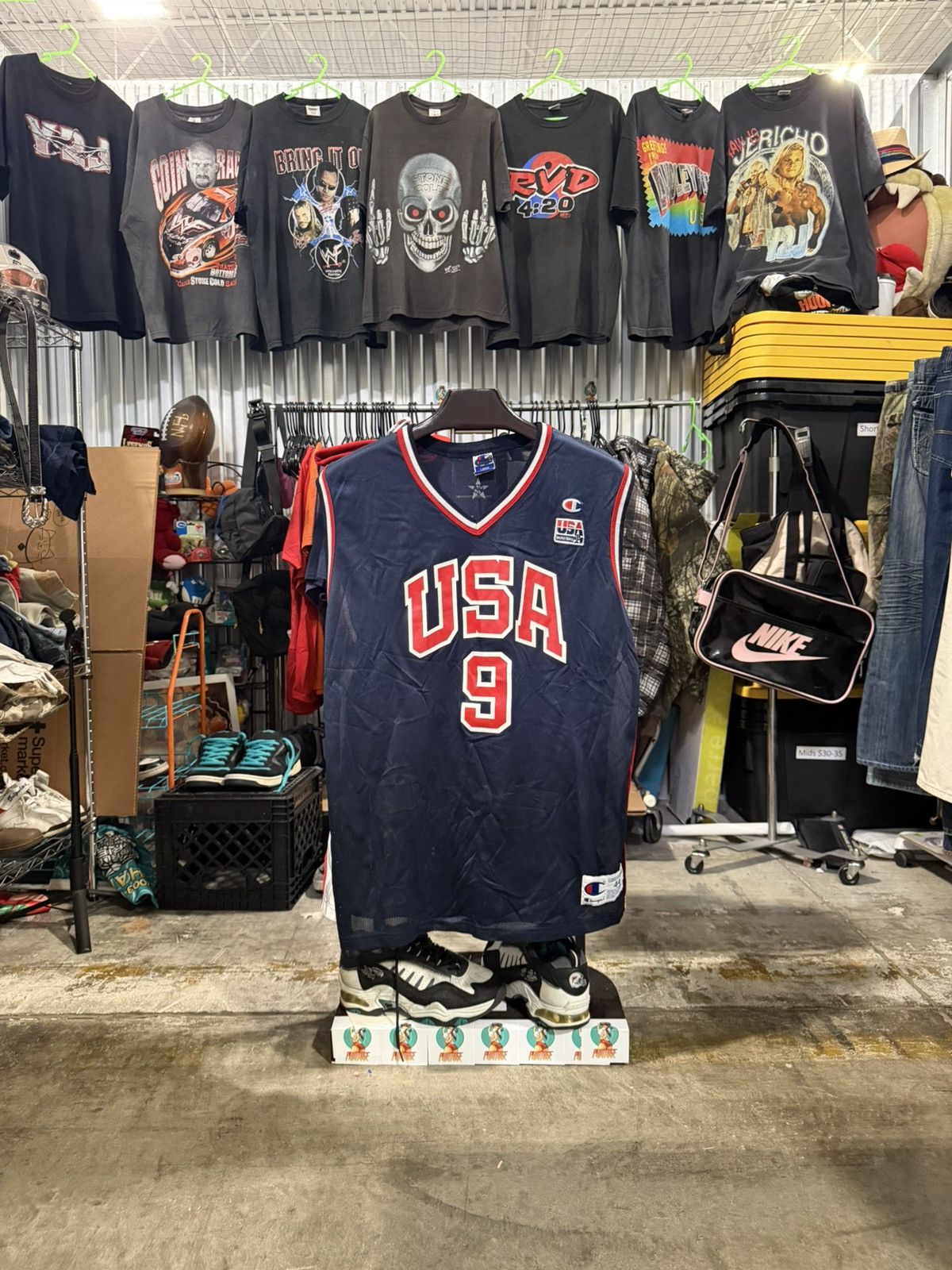 Champion Vintage 2000s Vince Carter Champion Team USA Jersey Sz 44 Size US L / EU 52-54 / 3 - 1 Thumbnail