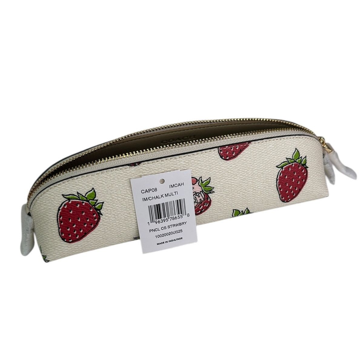 Coach Coach Pencil Case With Strawberry Print Size ONE SIZE - 9 Thumbnail