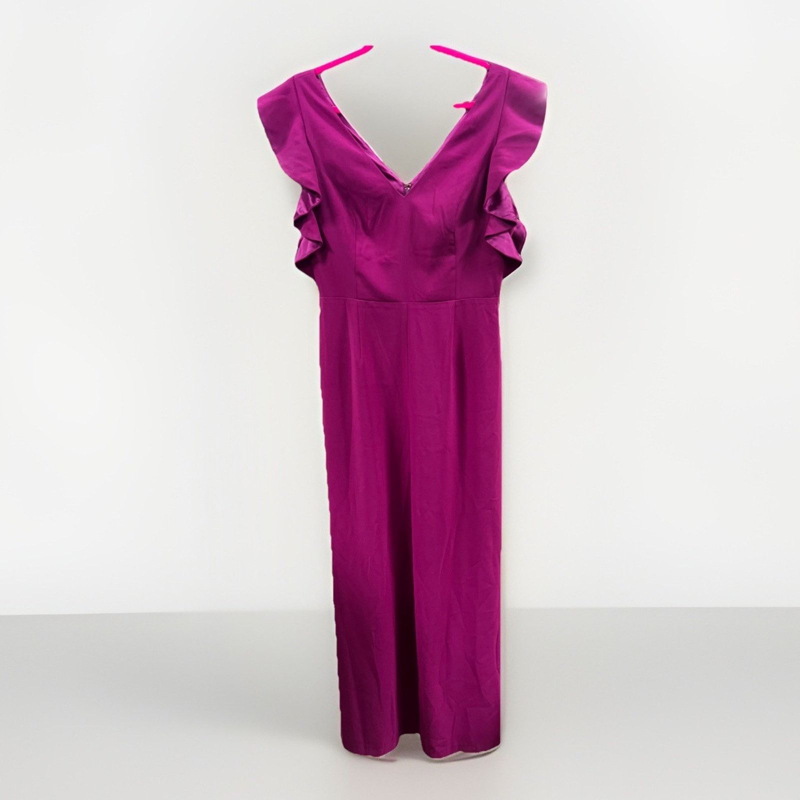 Lilly Pulitzer Lilly Pulitzer Kallie Ruffle Jumpsuit Berry Women’s Size 6 Size 28" / US 6 / IT 42 - 2 Thumbnail