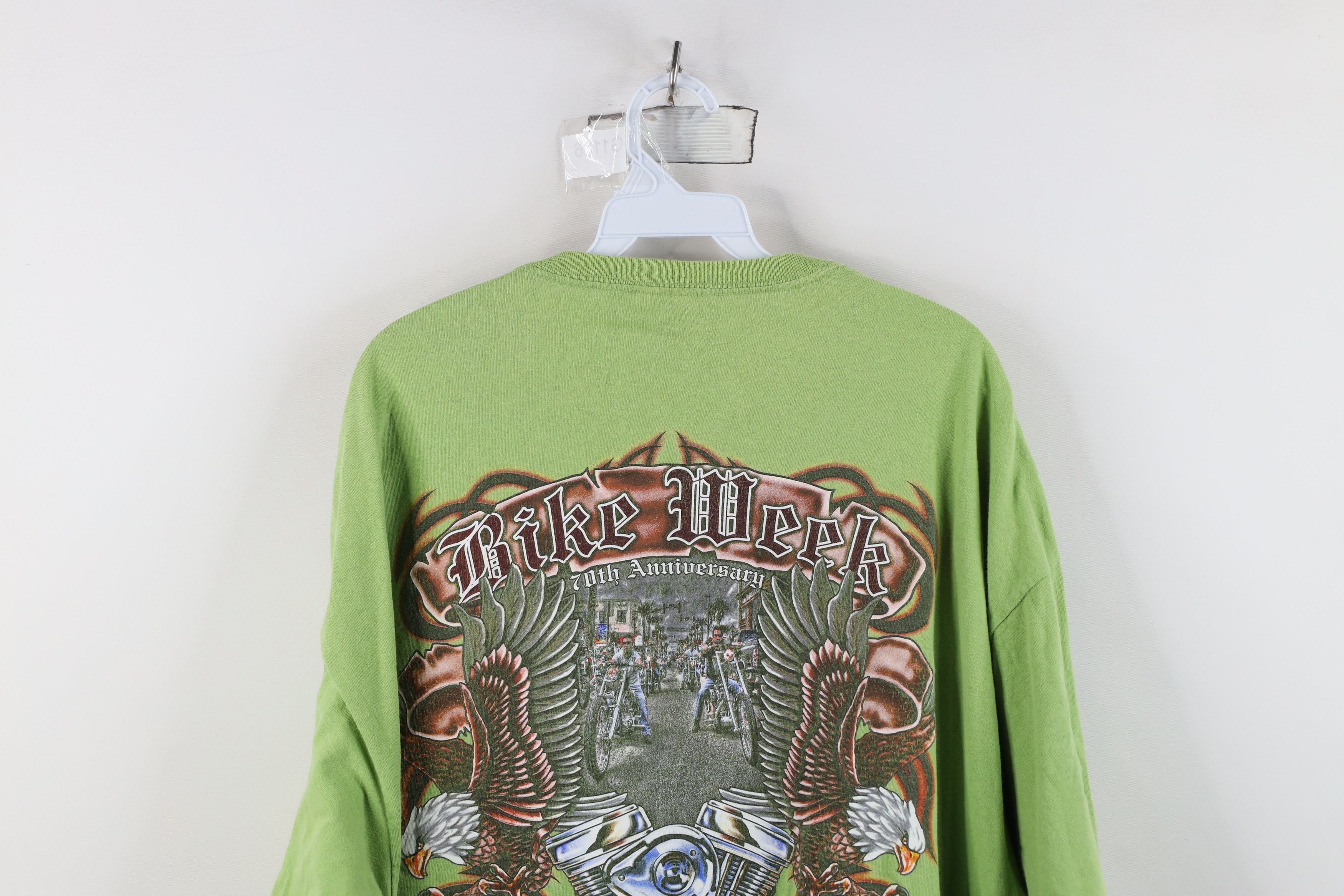 Vintage Vintage Y2K Streetwear Daytona Bike Week Motorcycle T-Shirt Size US XXL / EU 58 / 5 - 10 Thumbnail