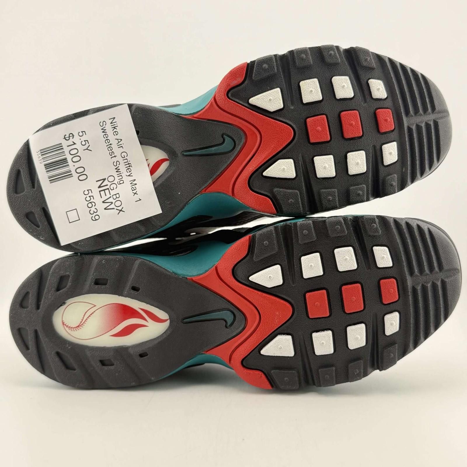 Nike Nike Air Griffey Max 1 Sweetest Swing 5.5Y New with Box Size US 5.5 / EU 38 - 6 Thumbnail