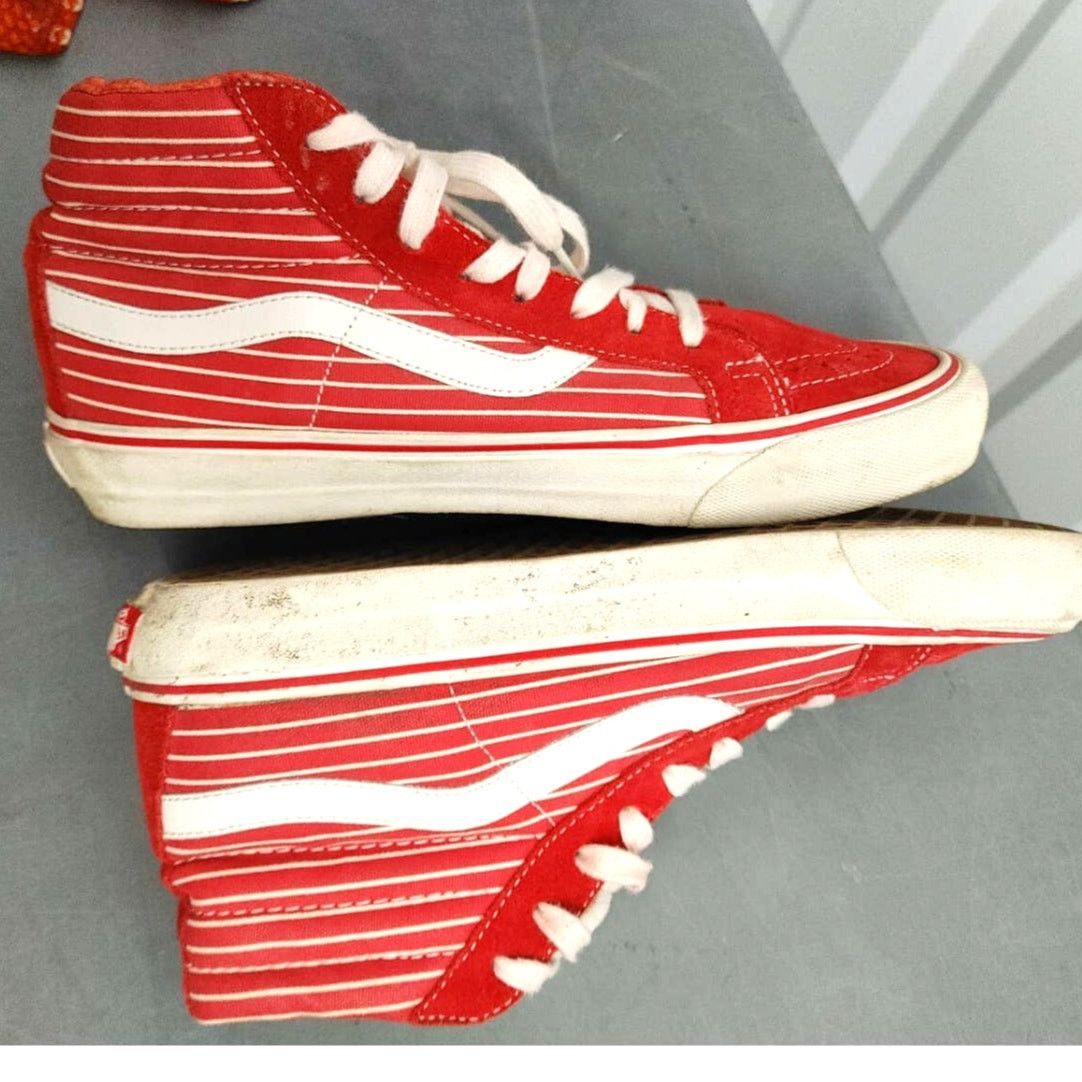 Vans VANS Sneakers Vault OG Sk8 Hi LX Stripes Men 8.5 Suede Size US 8.5 / EU 41-42 - 7 Thumbnail
