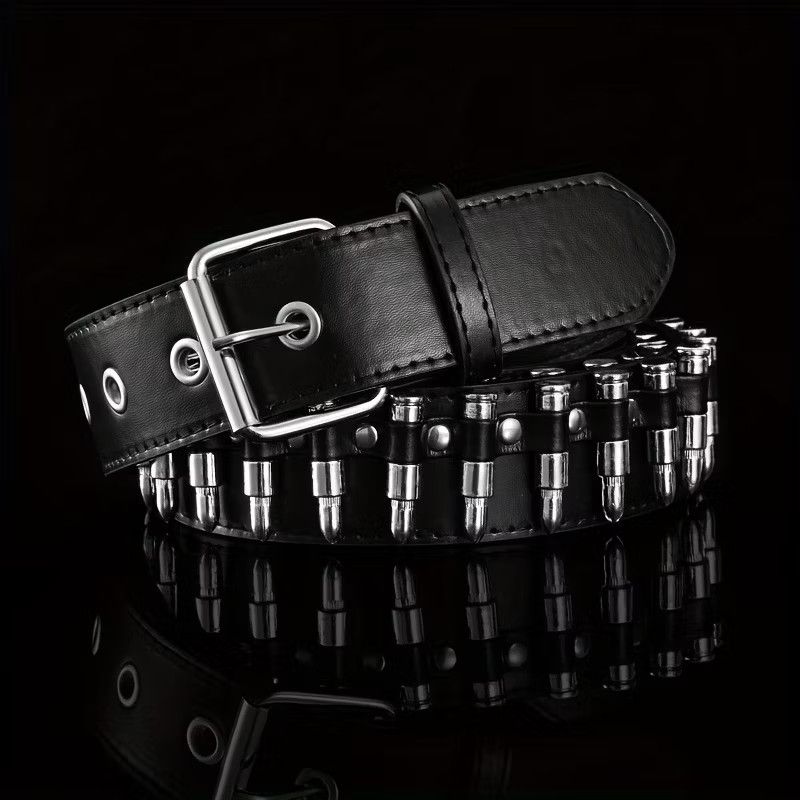PPFM Black punk rockers bullet belt Size ONE SIZE - 1 Thumbnail