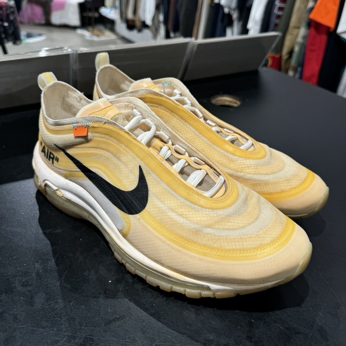 Nike × Off-White Nike Off White Air Max 97 THE TEN Size US 11.5 / EU 44-45 - 3 Thumbnail