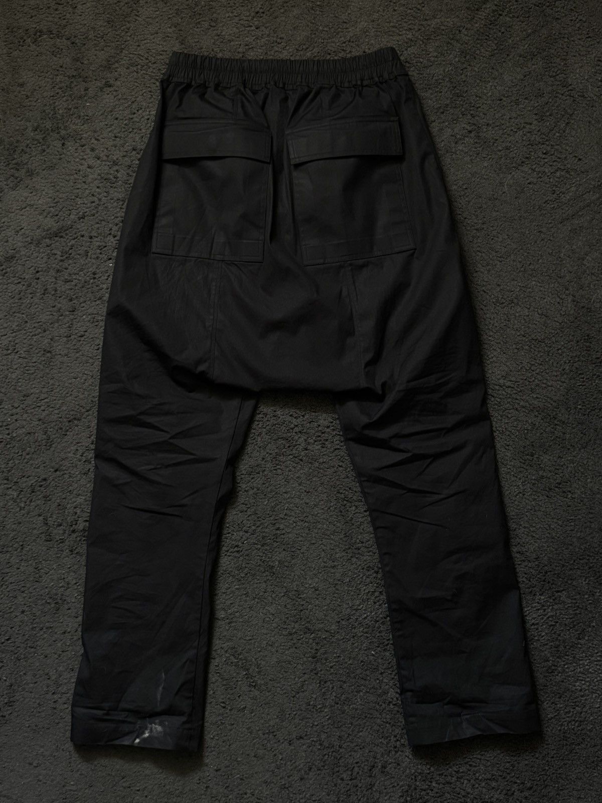 Rick Owens Rick Owens SS24 “Lido” Drawstring Drop-crotch Trousers Size US 32 / EU 48 - 2 Thumbnail