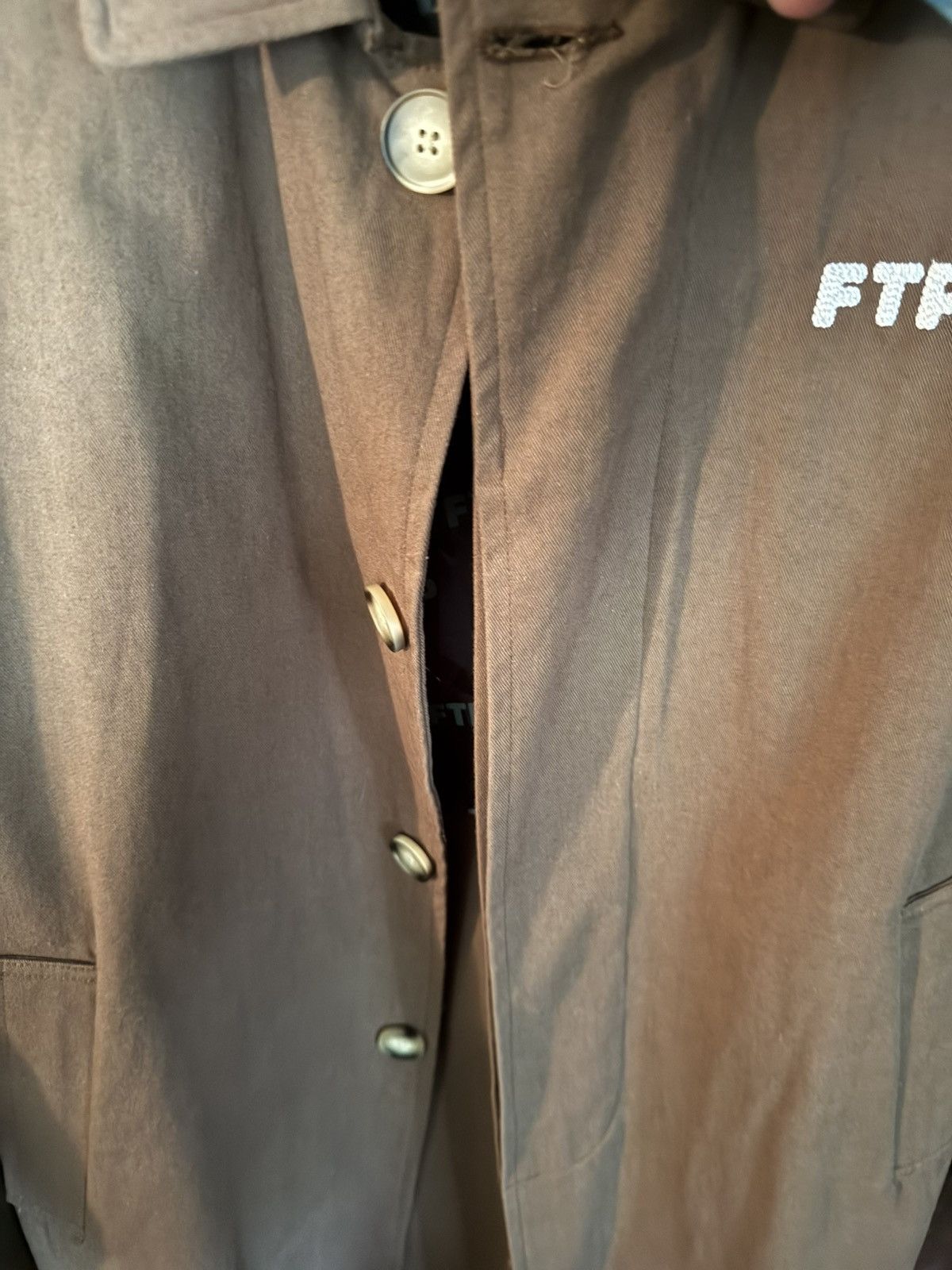 Fuck The Population FTP Orange Label lightweight Crucifix Trench Coat, BRAND NEW Size US S / EU 44-46 / 1 - 13 Thumbnail