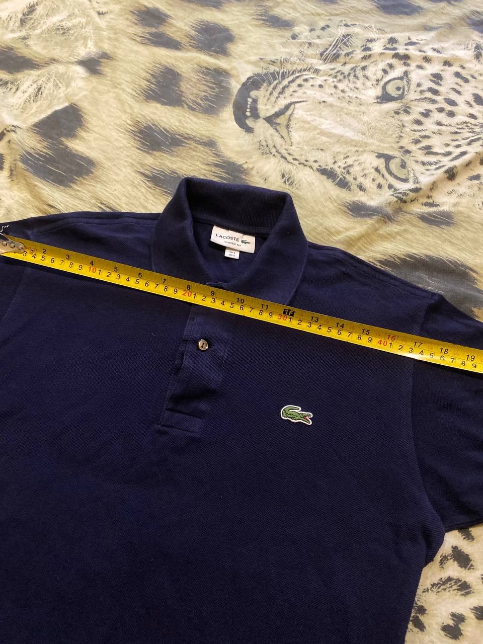 Lacoste Vintage logo Lacoste blue T-Shirt Y2K size S streetwear Size US S / EU 44-46 / 1 - 12 Thumbnail