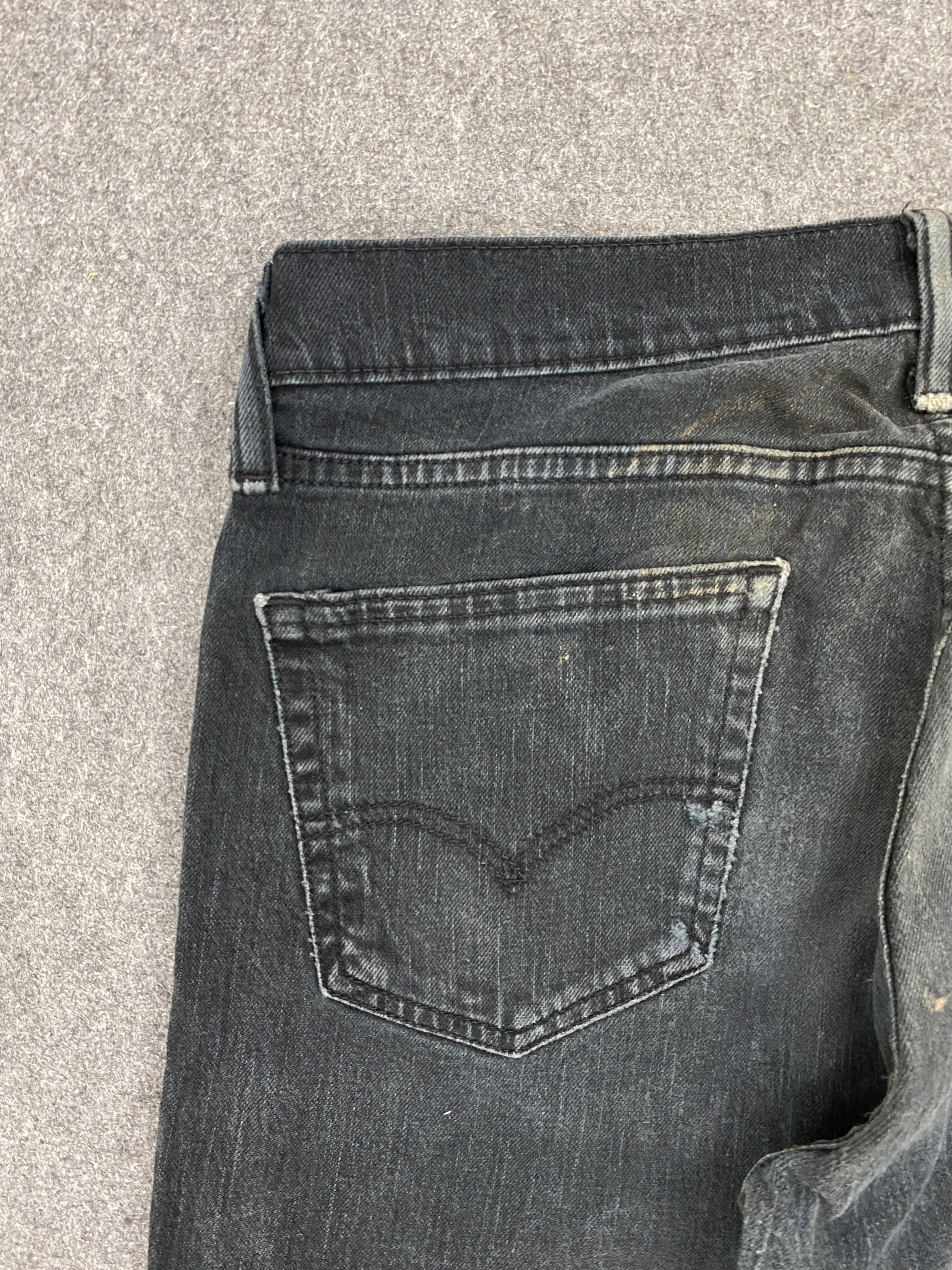 Levi's Vintage Levis 550 Faded Black Jeans 32x32 S0043 Size US 32 / EU 48 - 9 Thumbnail
