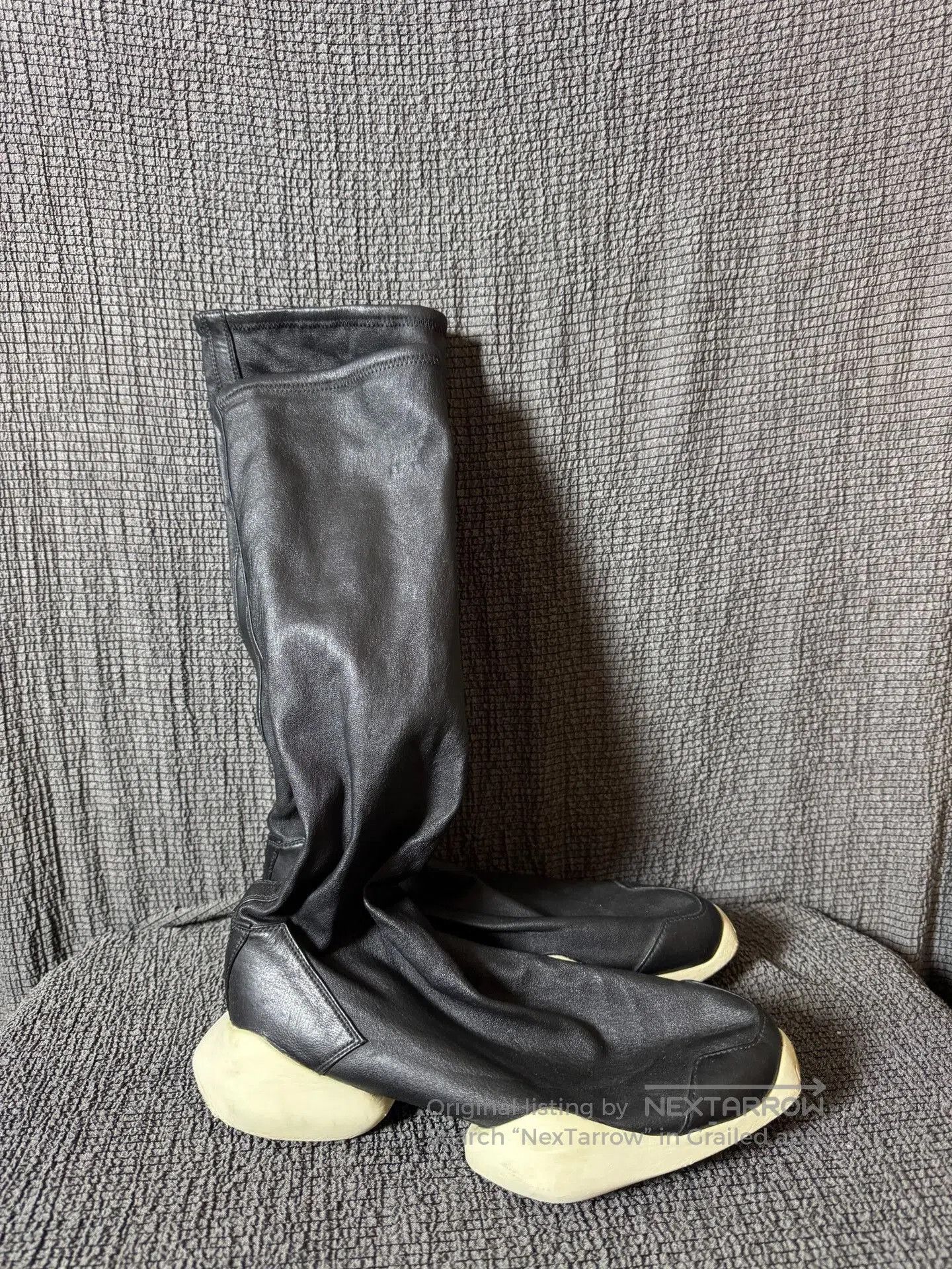 Rick Owens Rick Owens x Adidas High-Top Boots. Size US 7 / EU 40 - 4 Thumbnail