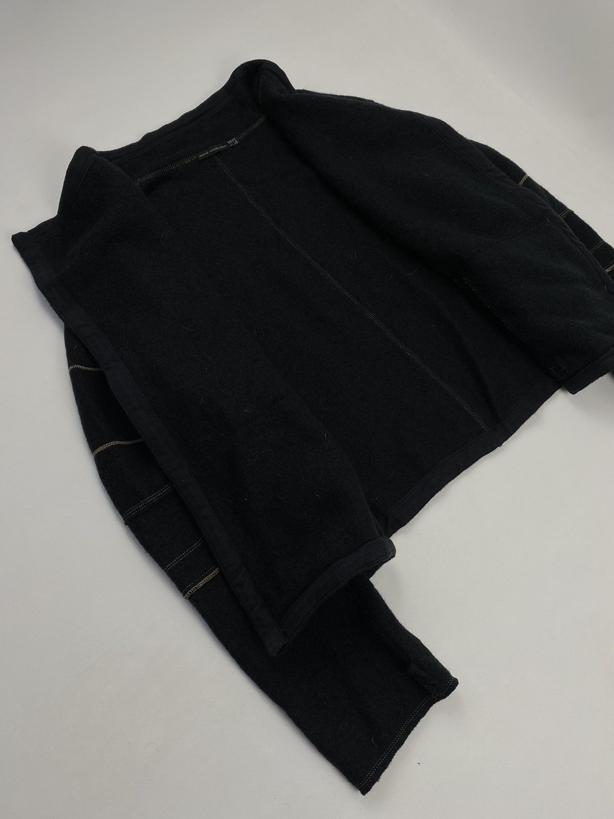 Marithe + Francois Girbaud 🚨 Marithe + Francois Girbaud Cravatatakiller wool jacket Size XL / US 12-14 / IT 48-50 - 6 Thumbnail