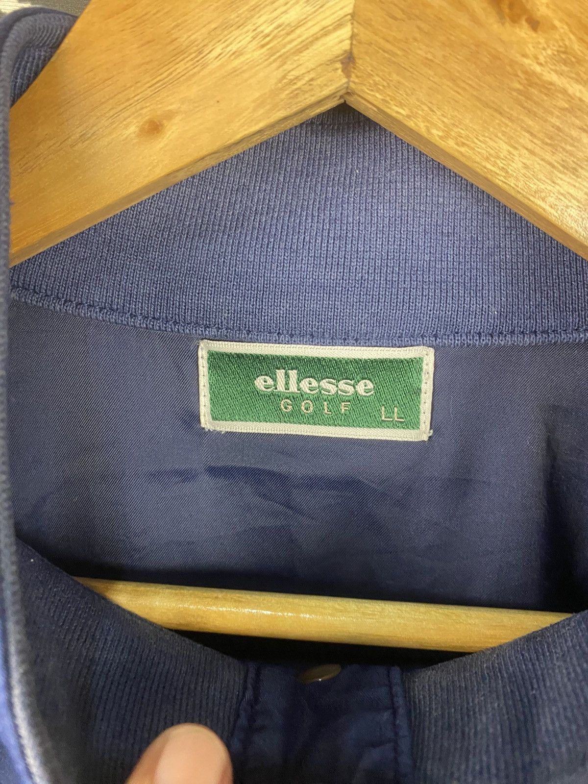 Ellesse Vintage Ellesse Golf Valvet Jacket Size US XL / EU 56 / 4 - 4 Thumbnail