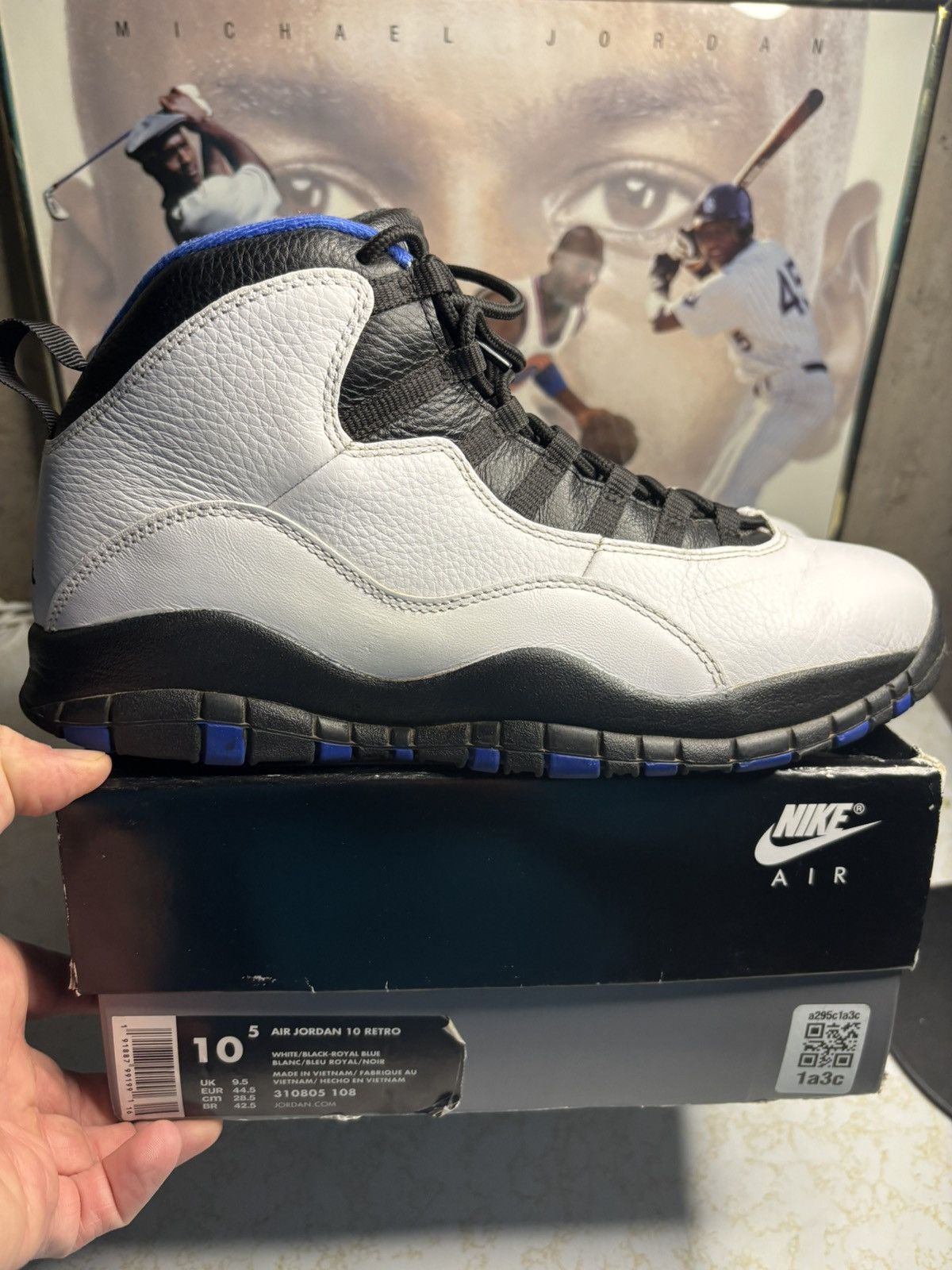 Jordan Brand Jordan Retro 10 ‘Orlando’ Size US 10.5 / EU 43-44 - 1 Thumbnail