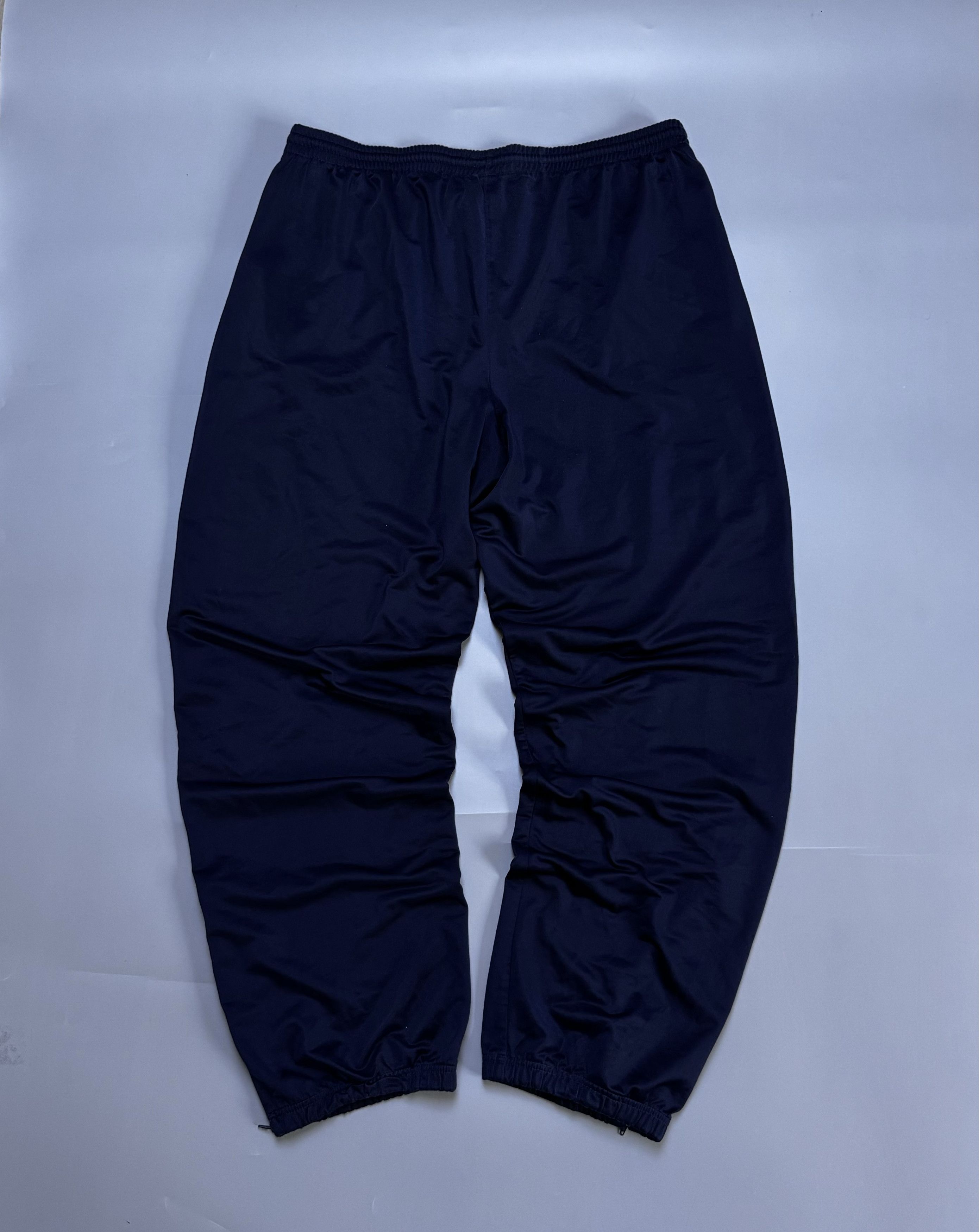 Nike × Vintage NIKE VINTAGE WHITE SWOOSH DRILL OVERSIZE PANTS Y2K Size US 36 / EU 52 - 6 Thumbnail