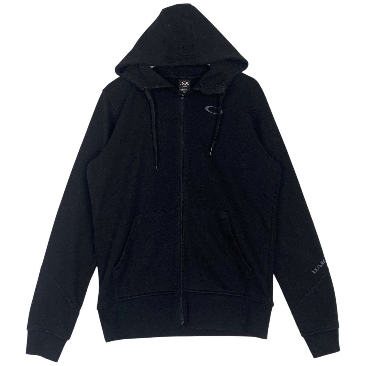 Other Vintage Oakley Black Full Zip Hoodie Sweater Small Logo Size US M / EU 48-50 / 2 - 1 Thumbnail